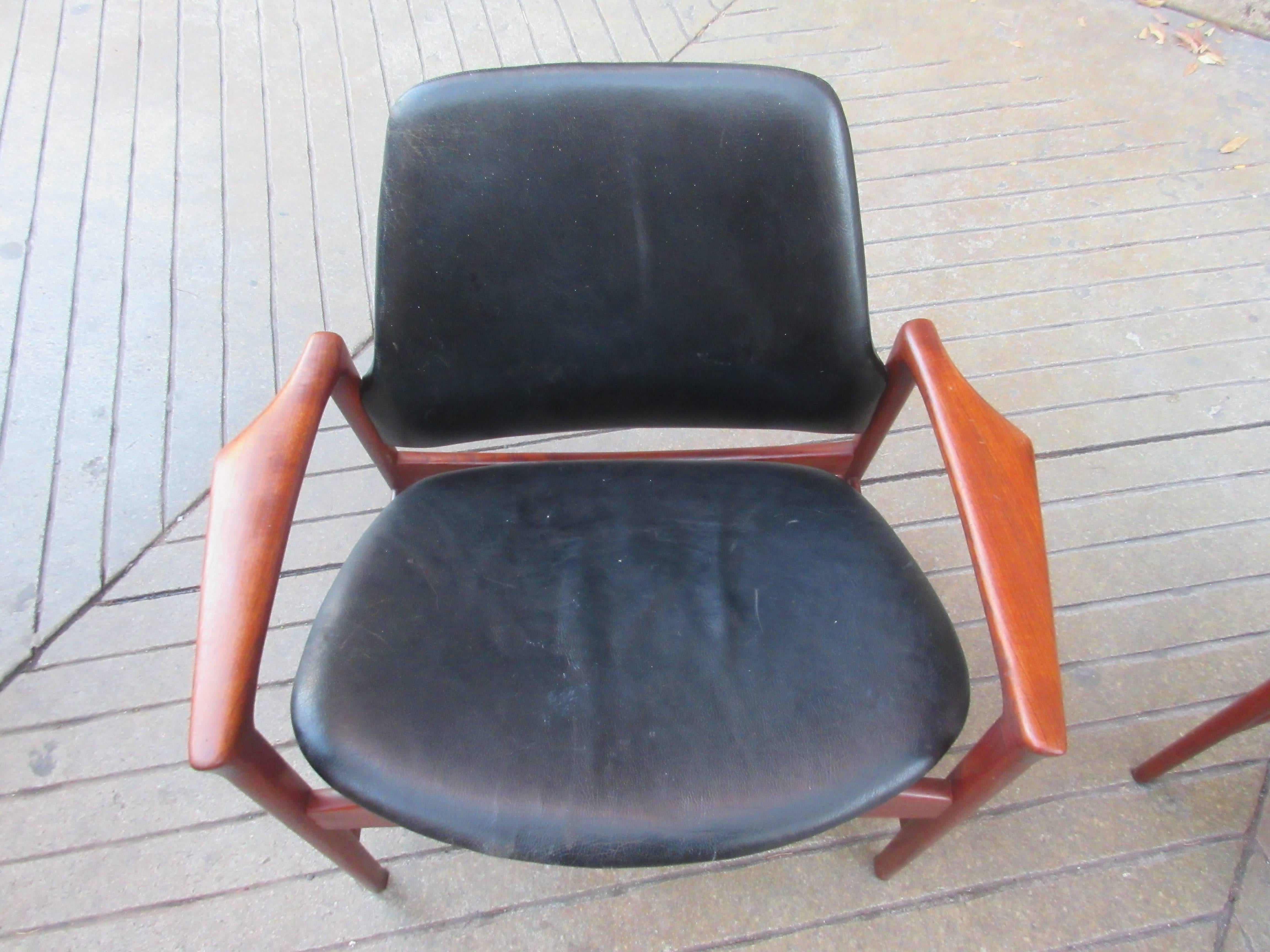 Mid-Century Modern Ib Kofod-Larsen Holte Easy Chair by Ope, Made in Sweden
