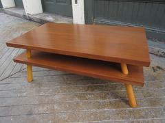 T.H Robsjohn-Gibbings for Widdicomb Two-Tiered Coffee Table
