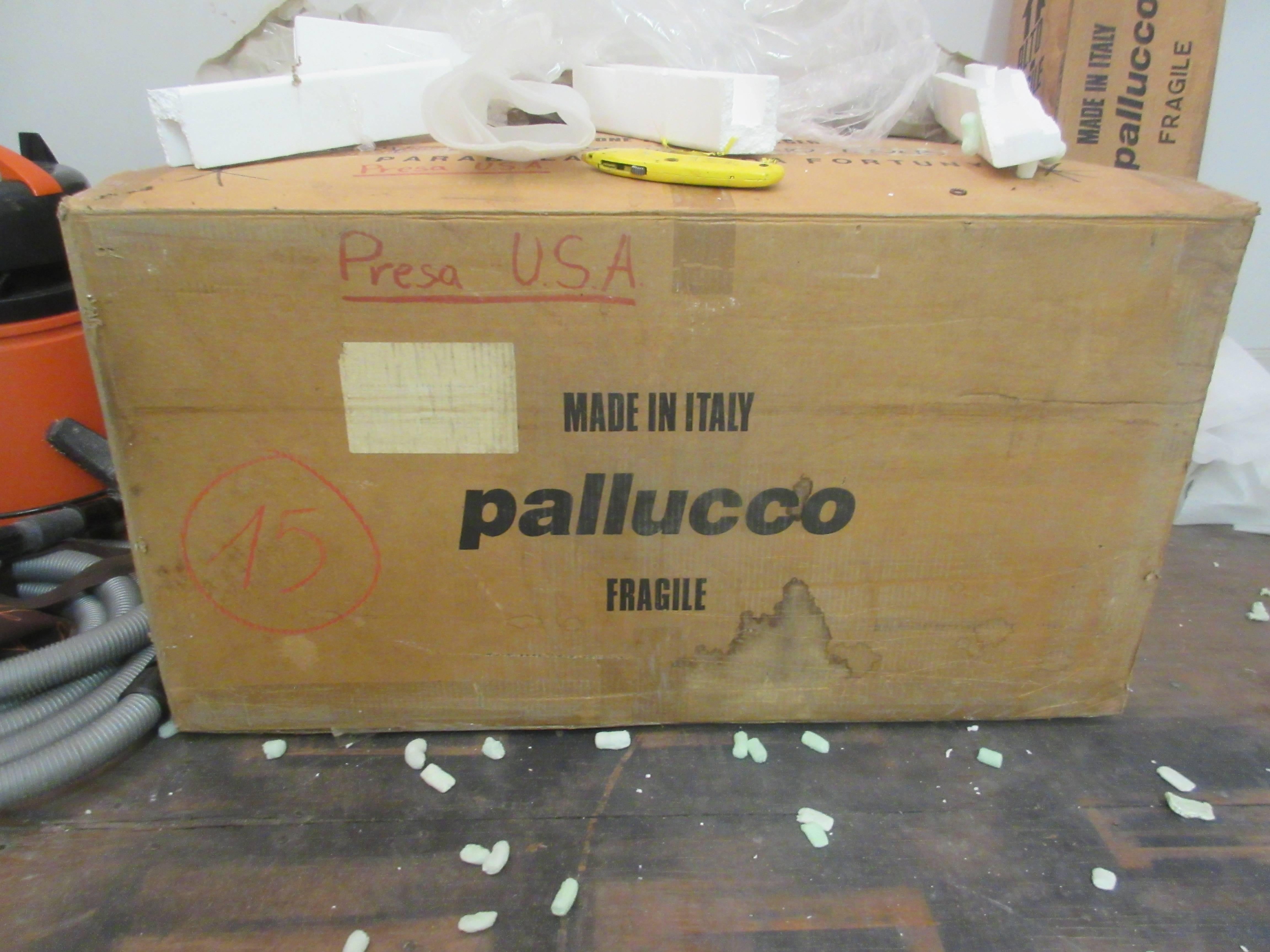 Mid-Century Modern Mariano Fortuny Rubbelli Floor Lamp by Pallucco