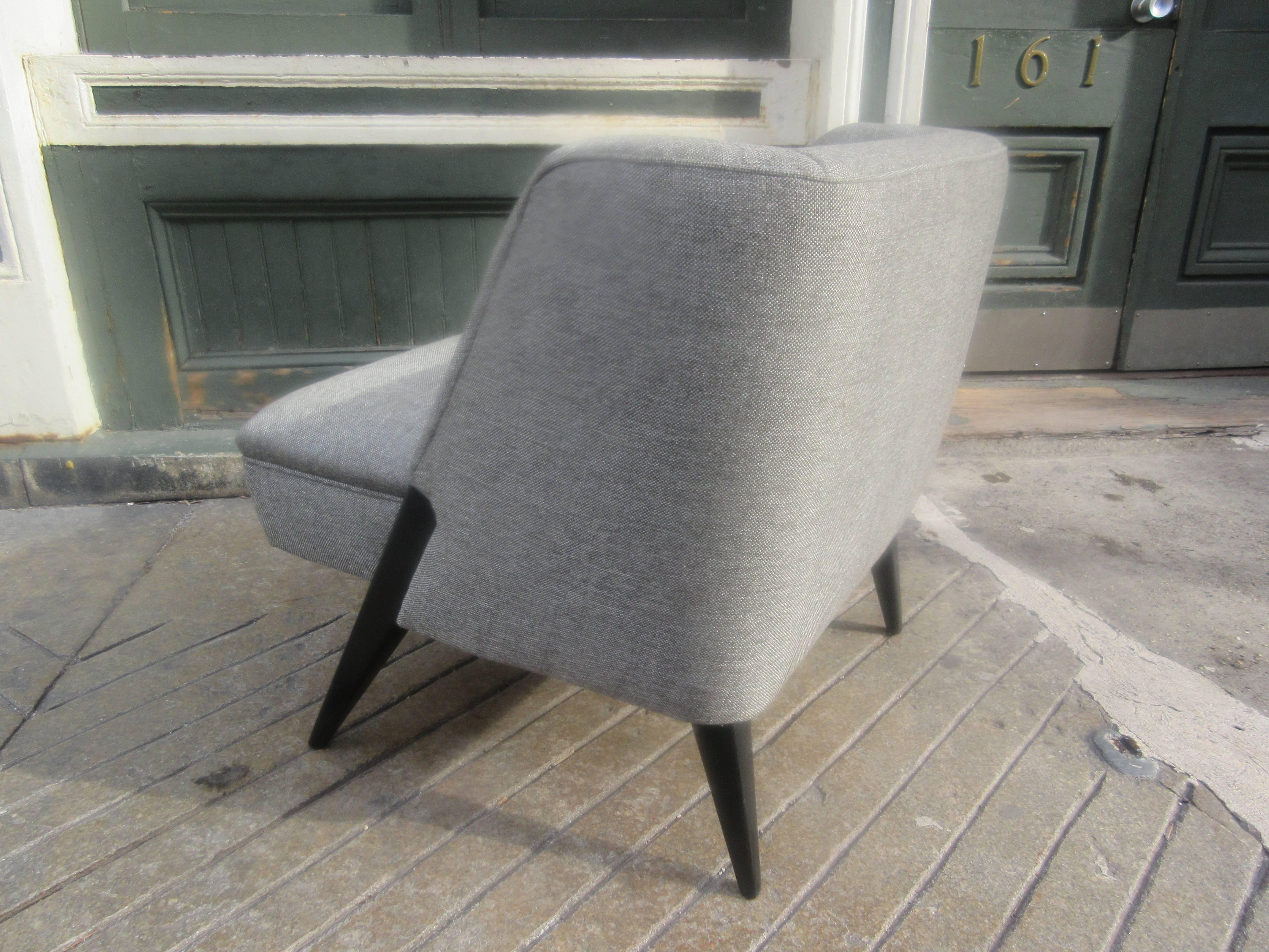 Mid-20th Century 1950s Armchair in the Style of Adrian Pearsall