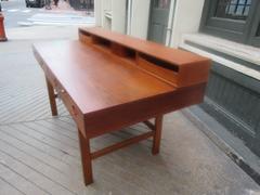 Peter Løvig Nielsen Teak Flip-Top Desk