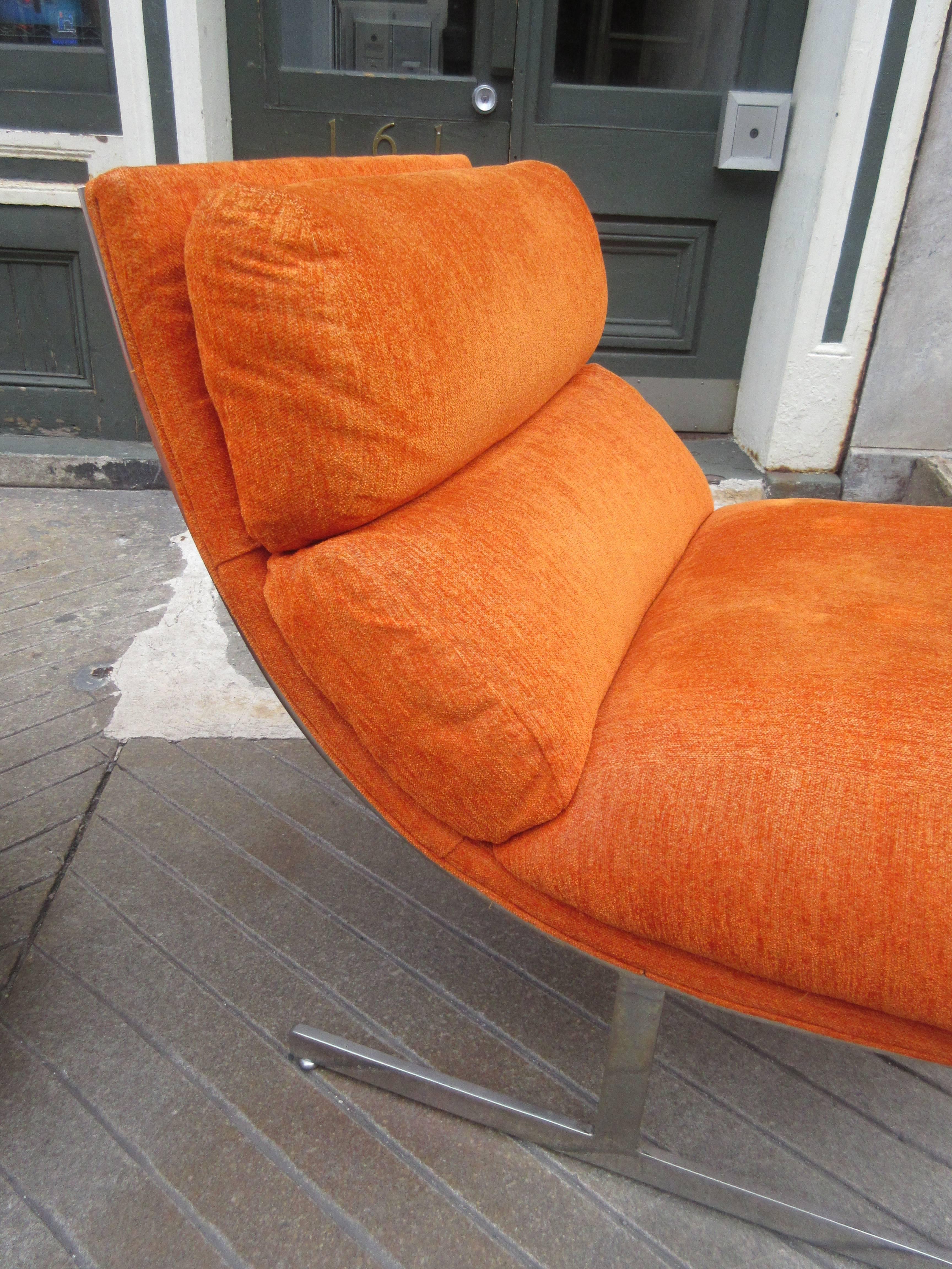 Mid-20th Century Milo Baughman for Thayer Coggin  pair of Lounge Chairs 