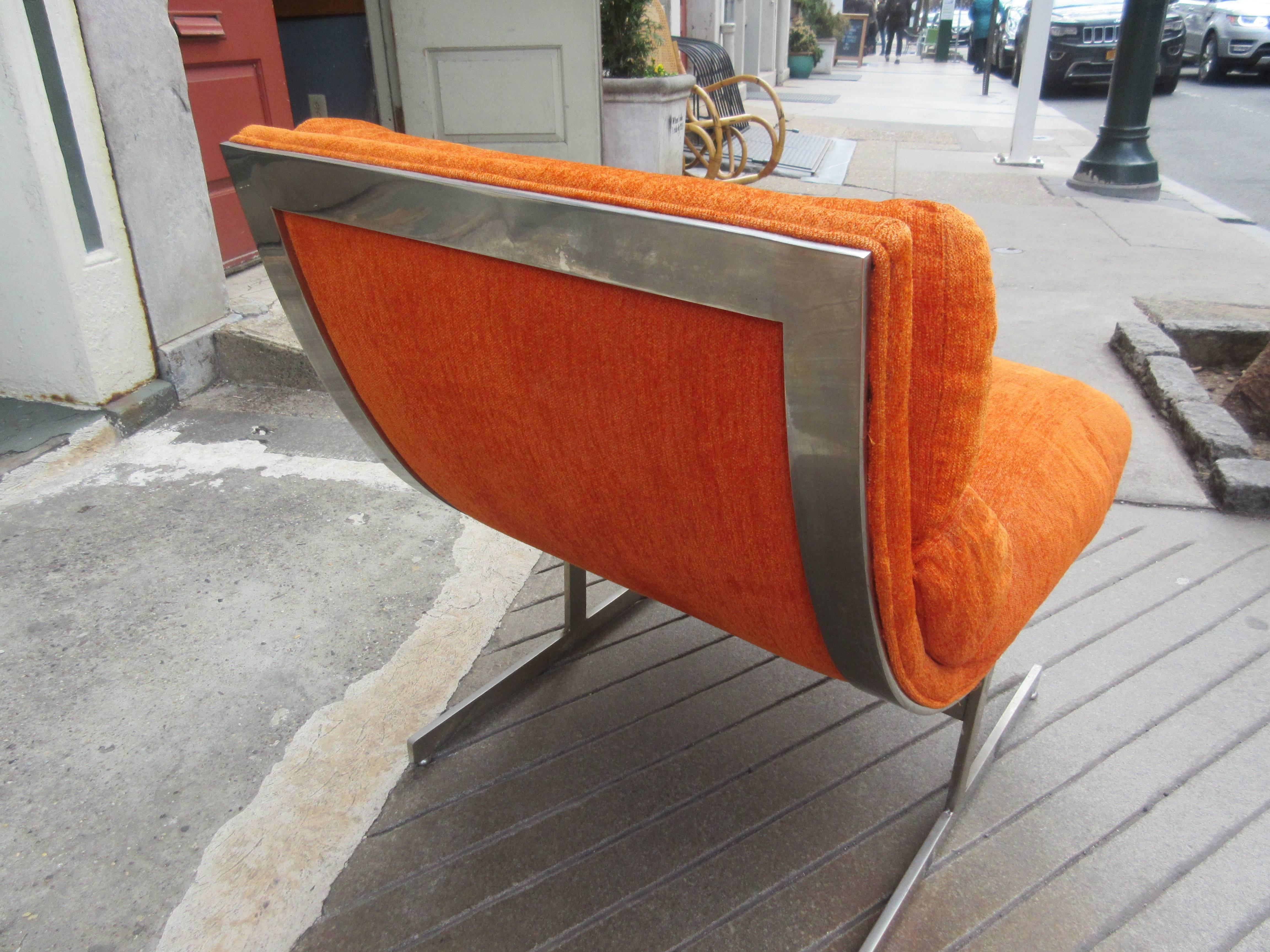 Mid-Century Modern Milo Baughman for Thayer Coggin  pair of Lounge Chairs 