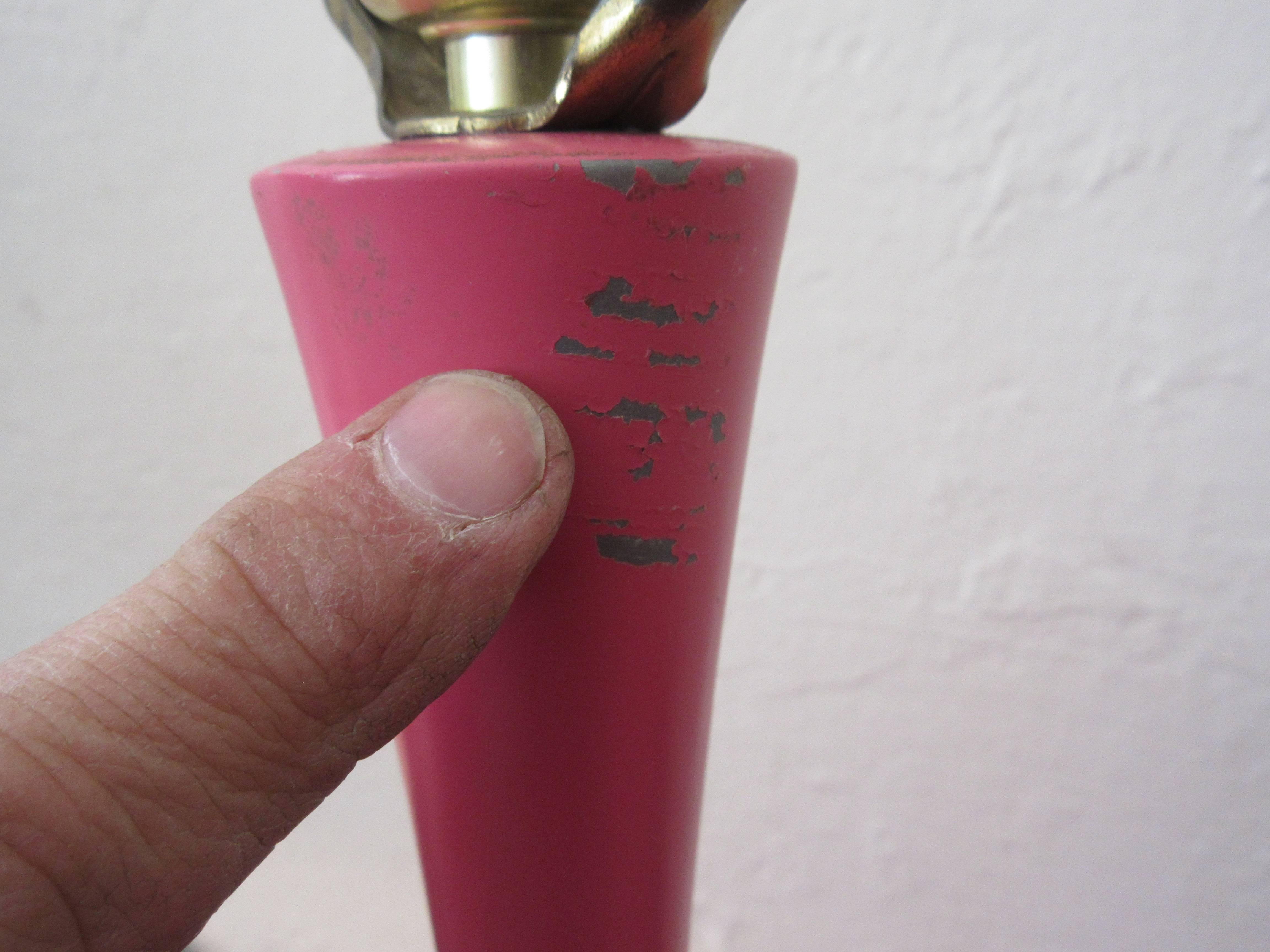 pink genie lamp