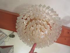 Large Seven-Tiered Venini Chandelier