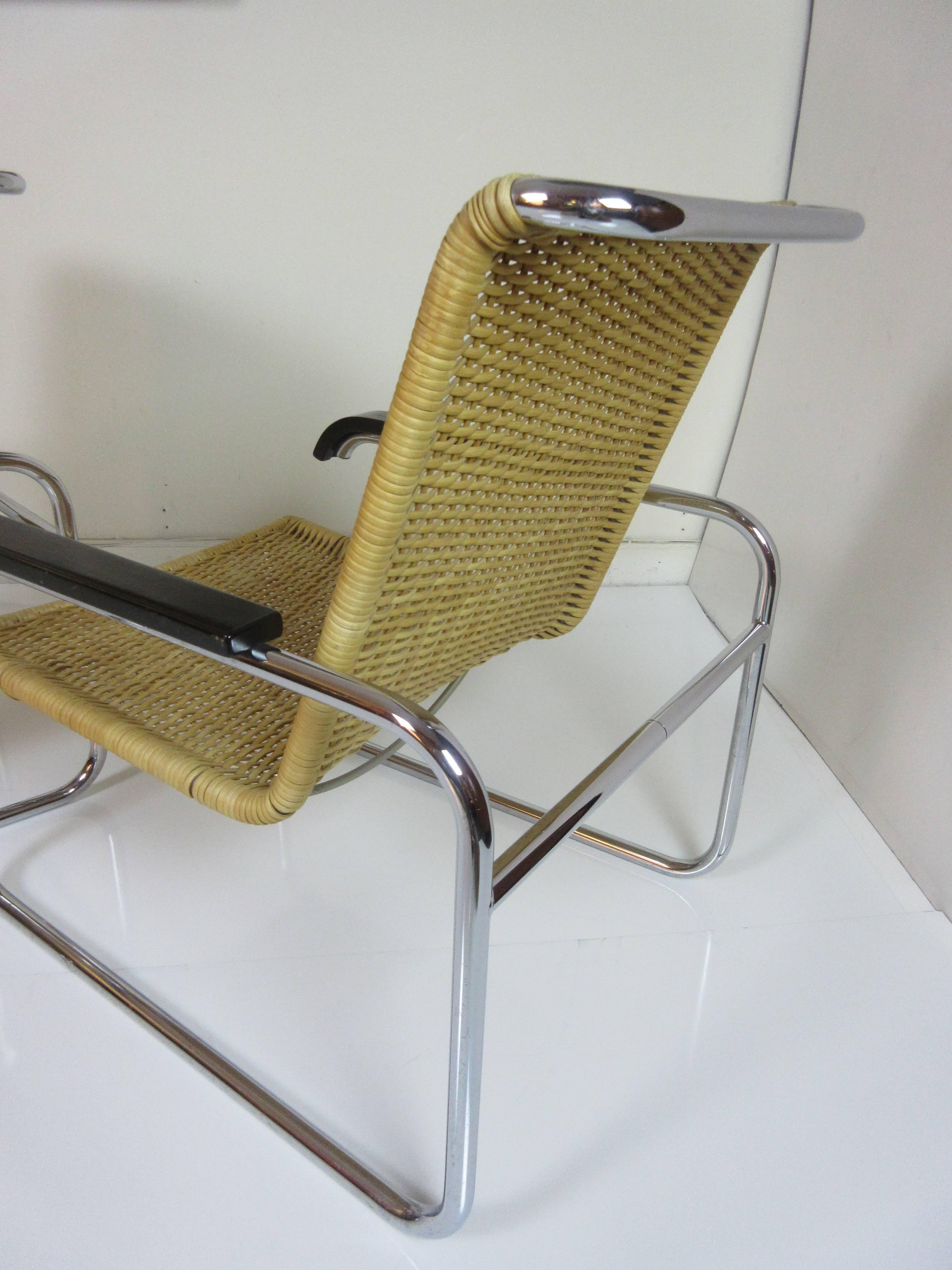 American Marcel Breuer B 35 Chairs for Thonet