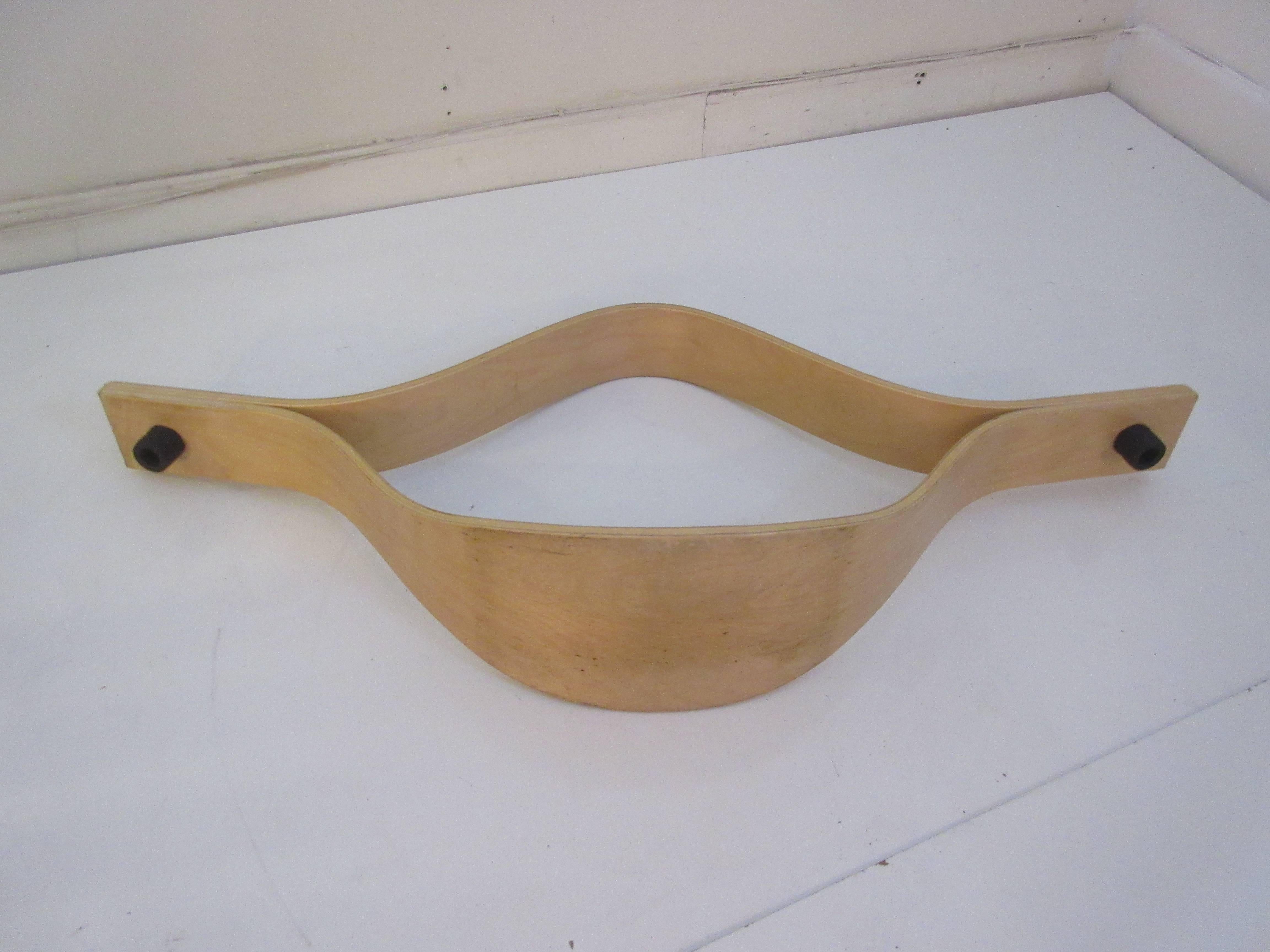 Swedish Molded Modern Plywood See Saw by Ikea from the 1970s