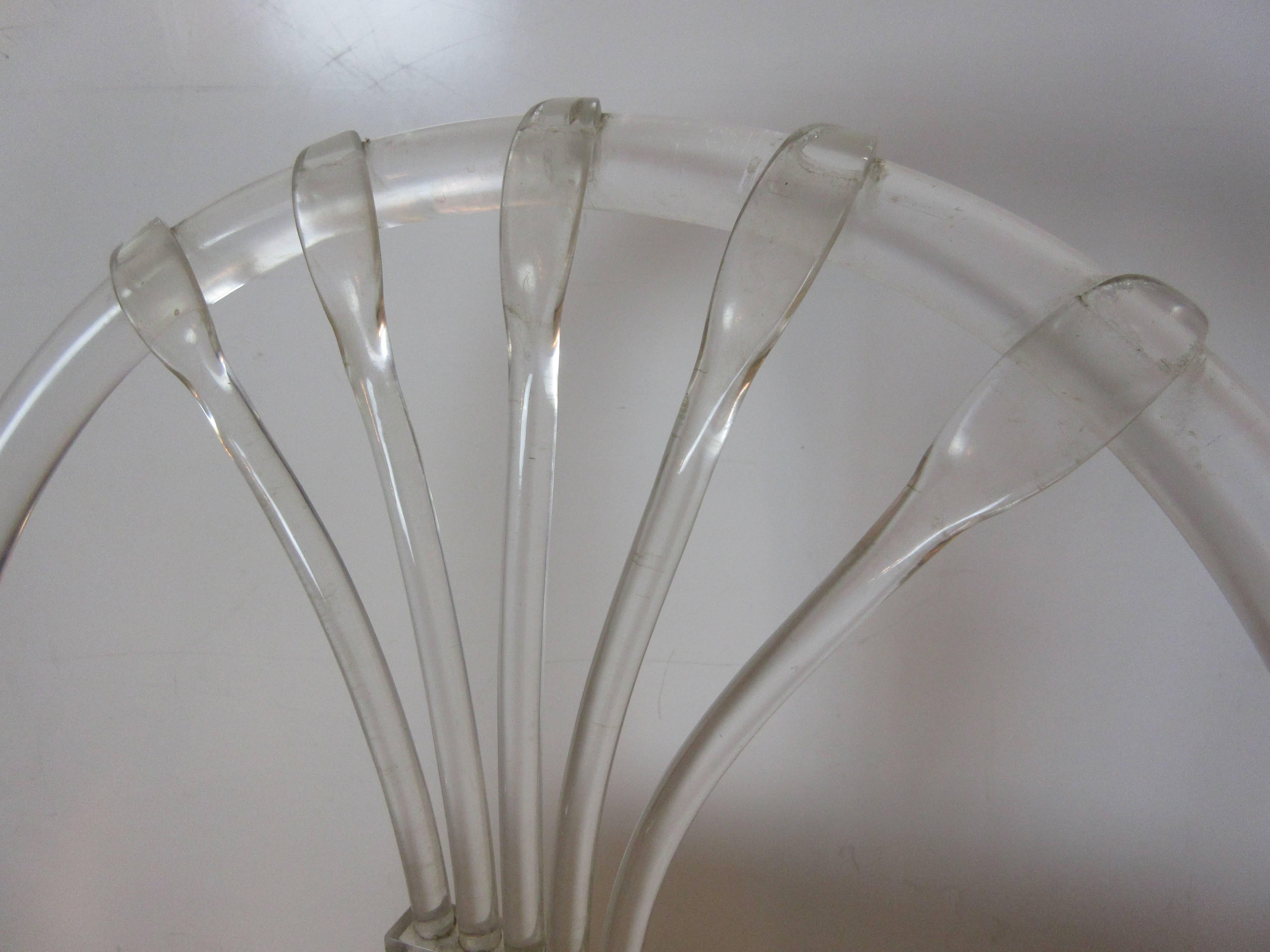 Mid-20th Century Lucite Chair in the Manner of Lorin Jackson for Grosfeld House