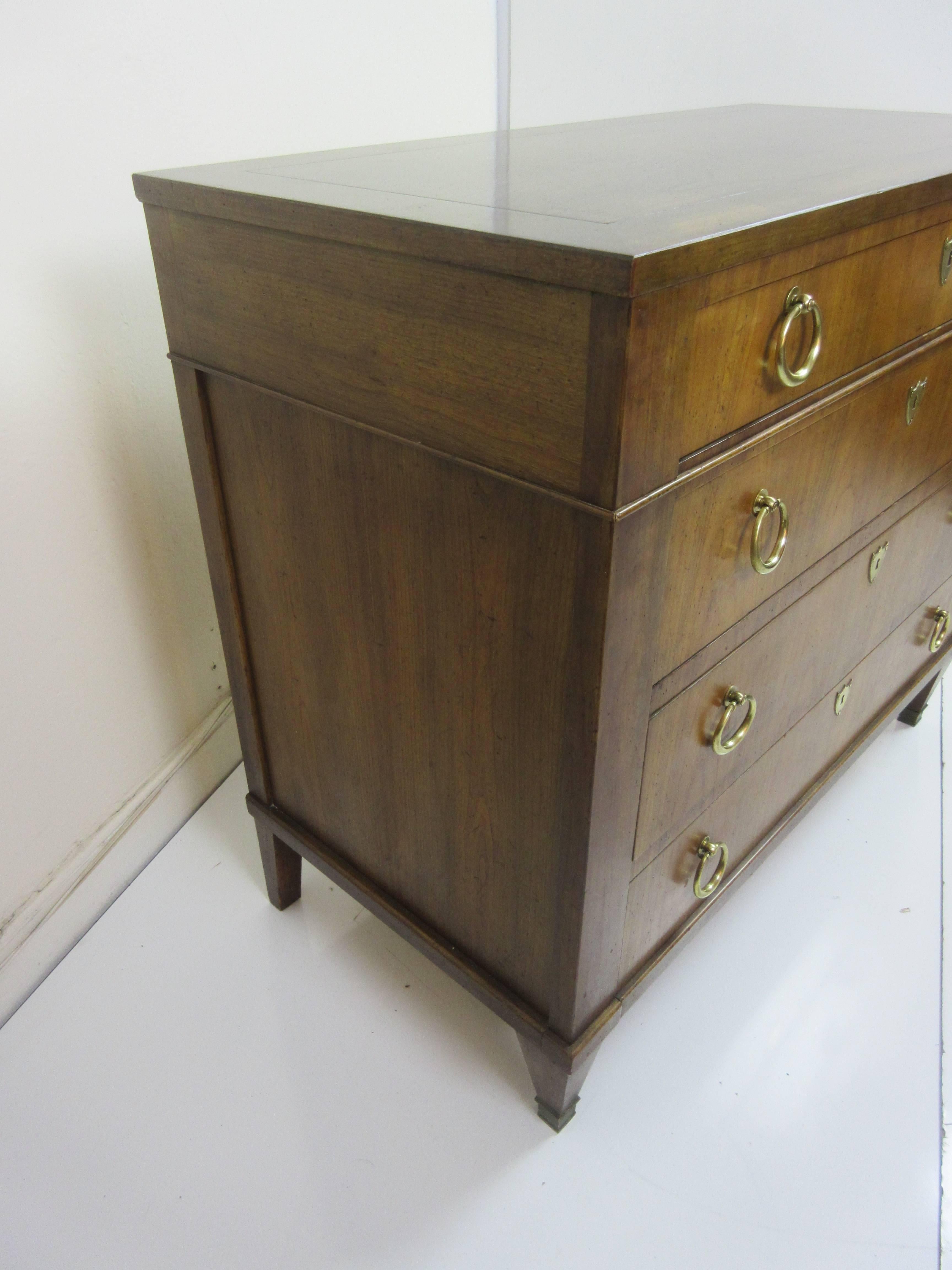20th Century Baker Neoclassical Four-Drawer Dresser