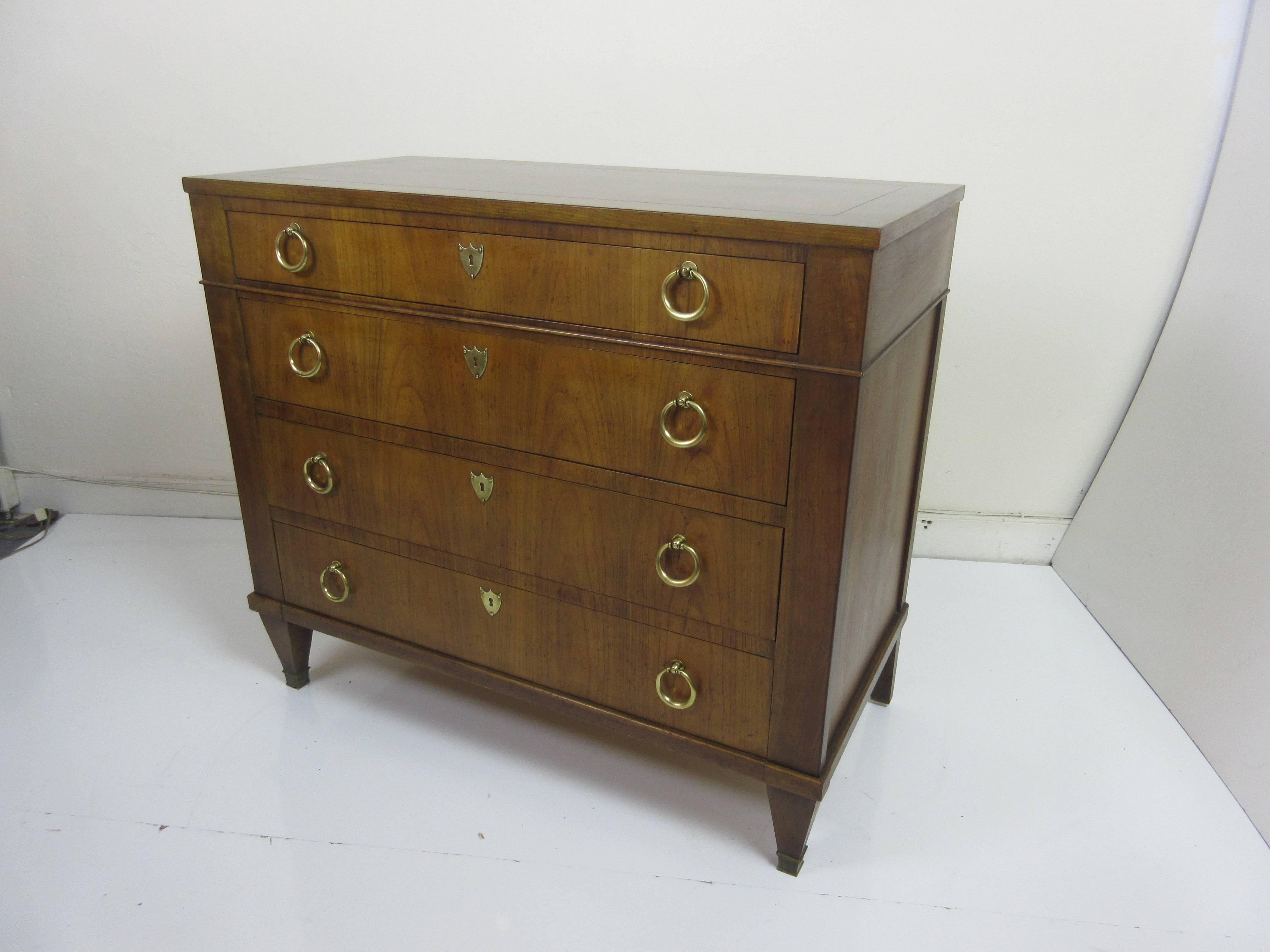 Baker Neoclassical Four-Drawer Dresser 3