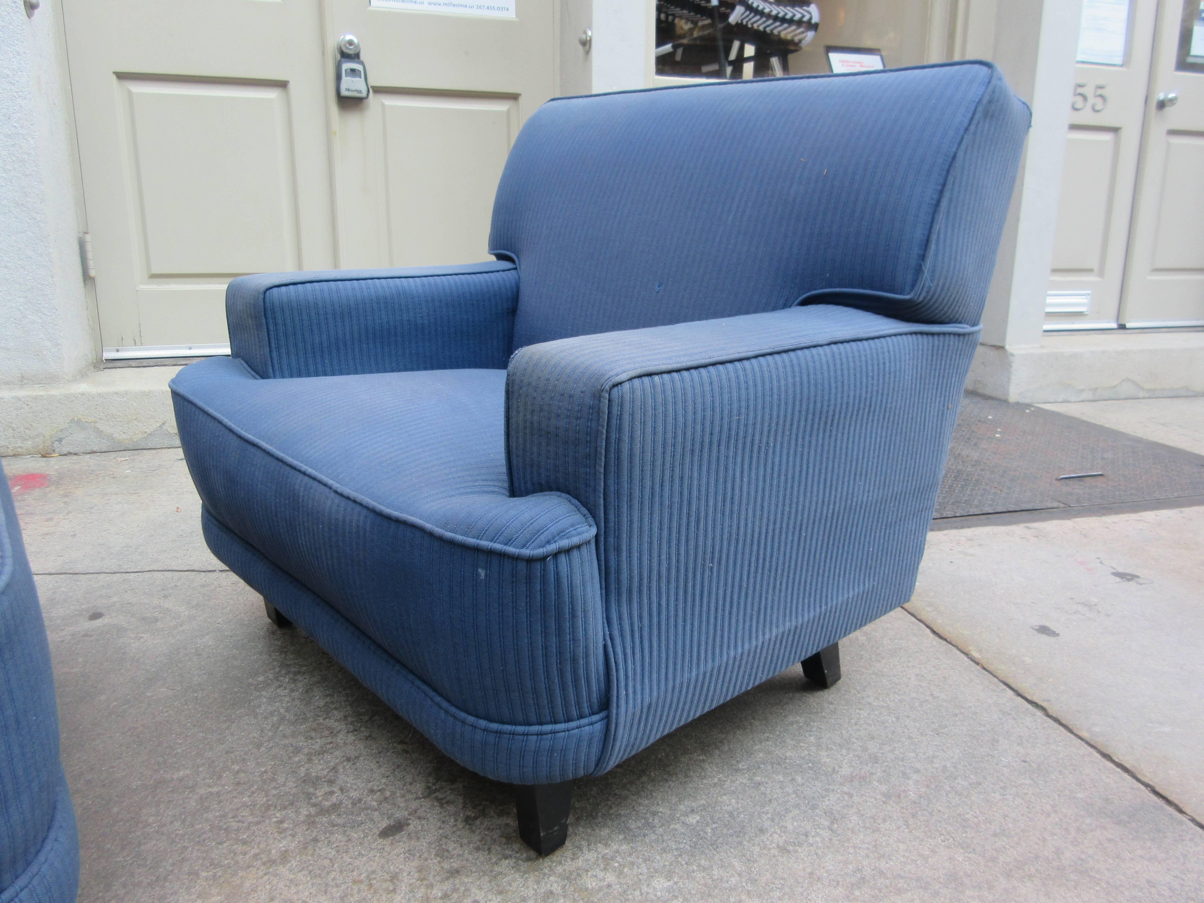George Nelson Lounge Chair and Ottoman for Herman Miller In Good Condition In Philadelphia, PA