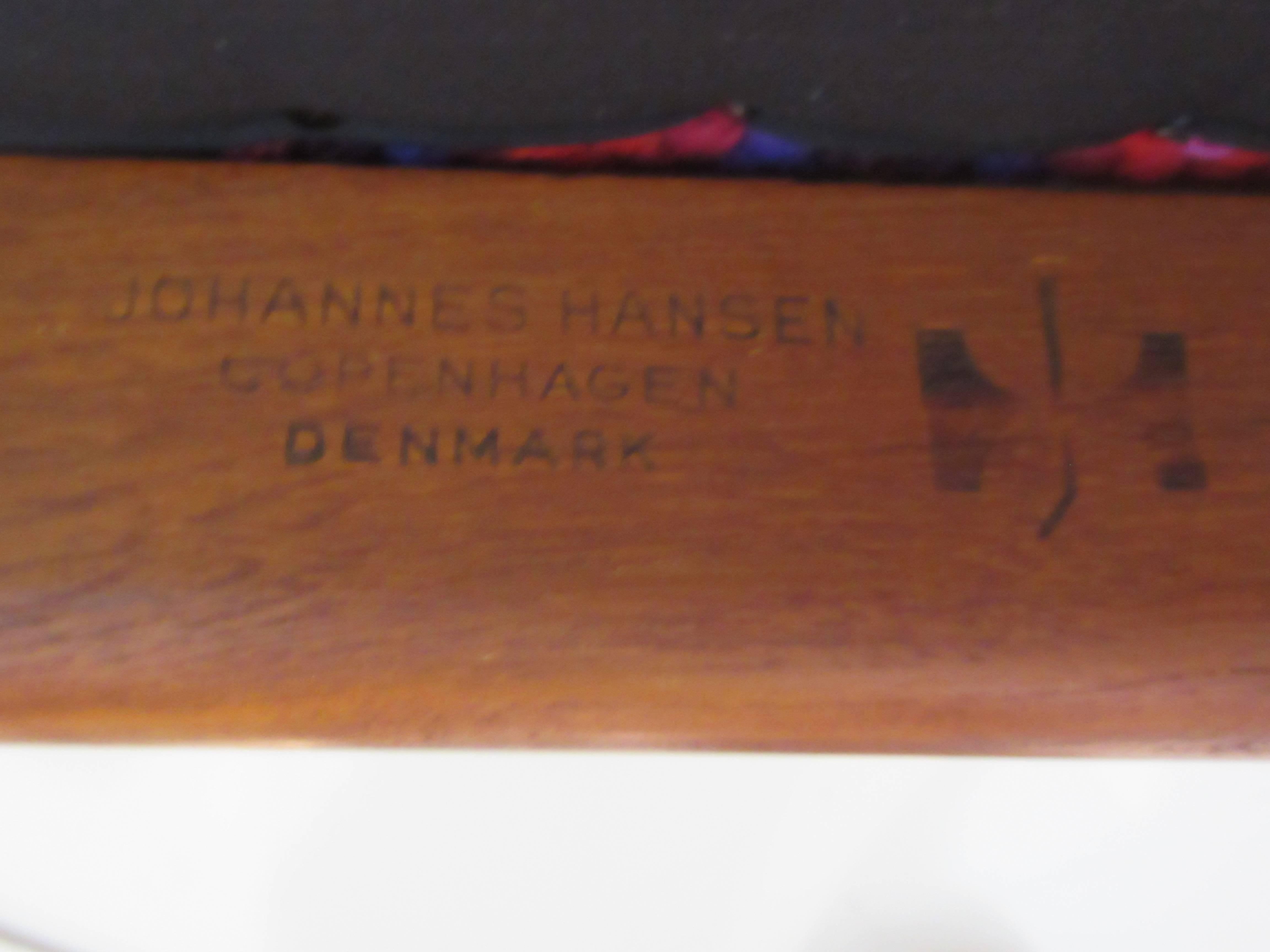 Mid-20th Century Hans Wegner the Chair for Johannes Hansen # JH501 in Teak