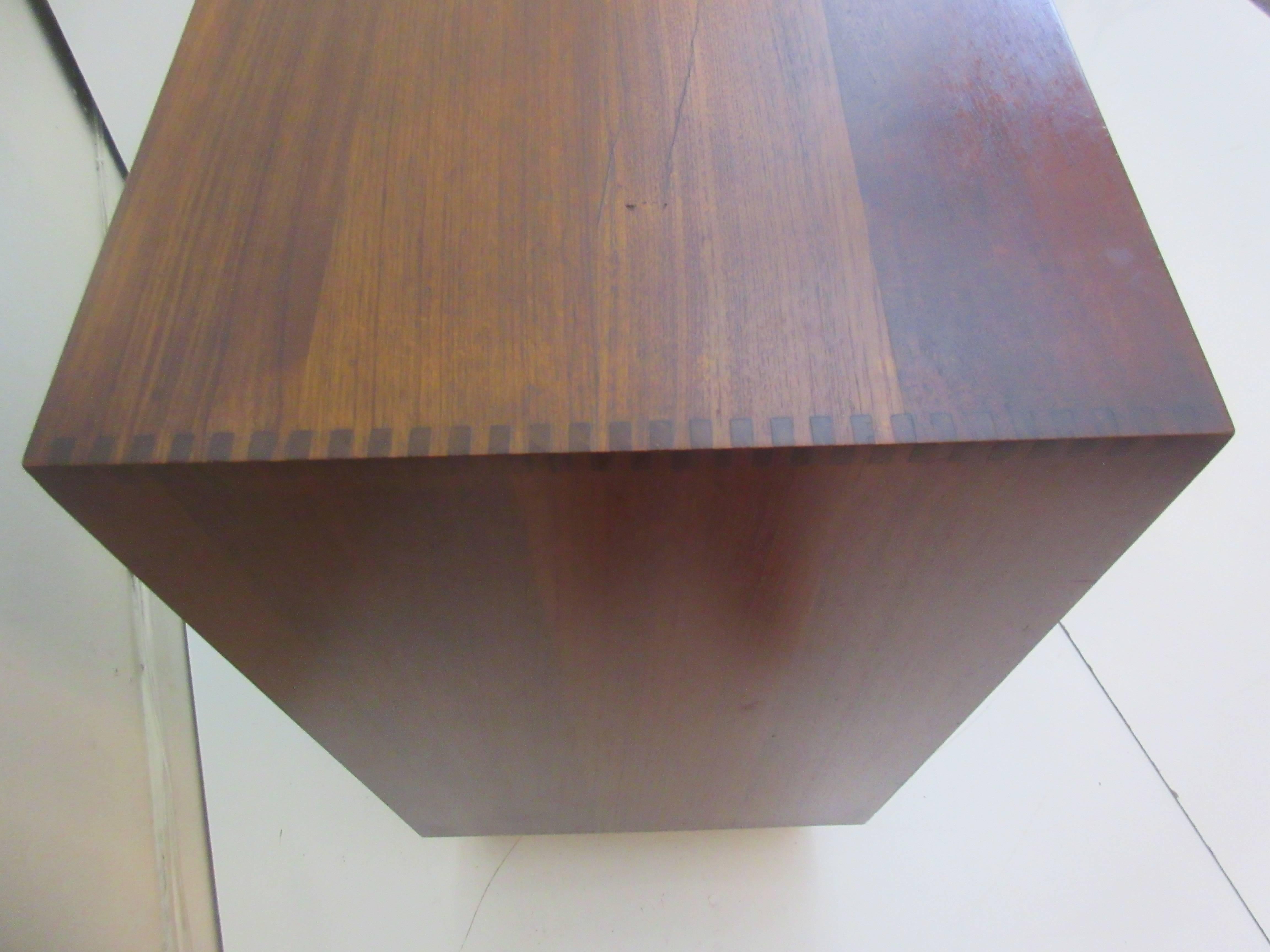 Danish Peter Hvidt for John Stuart Teak Drop Front Desk or Vanity