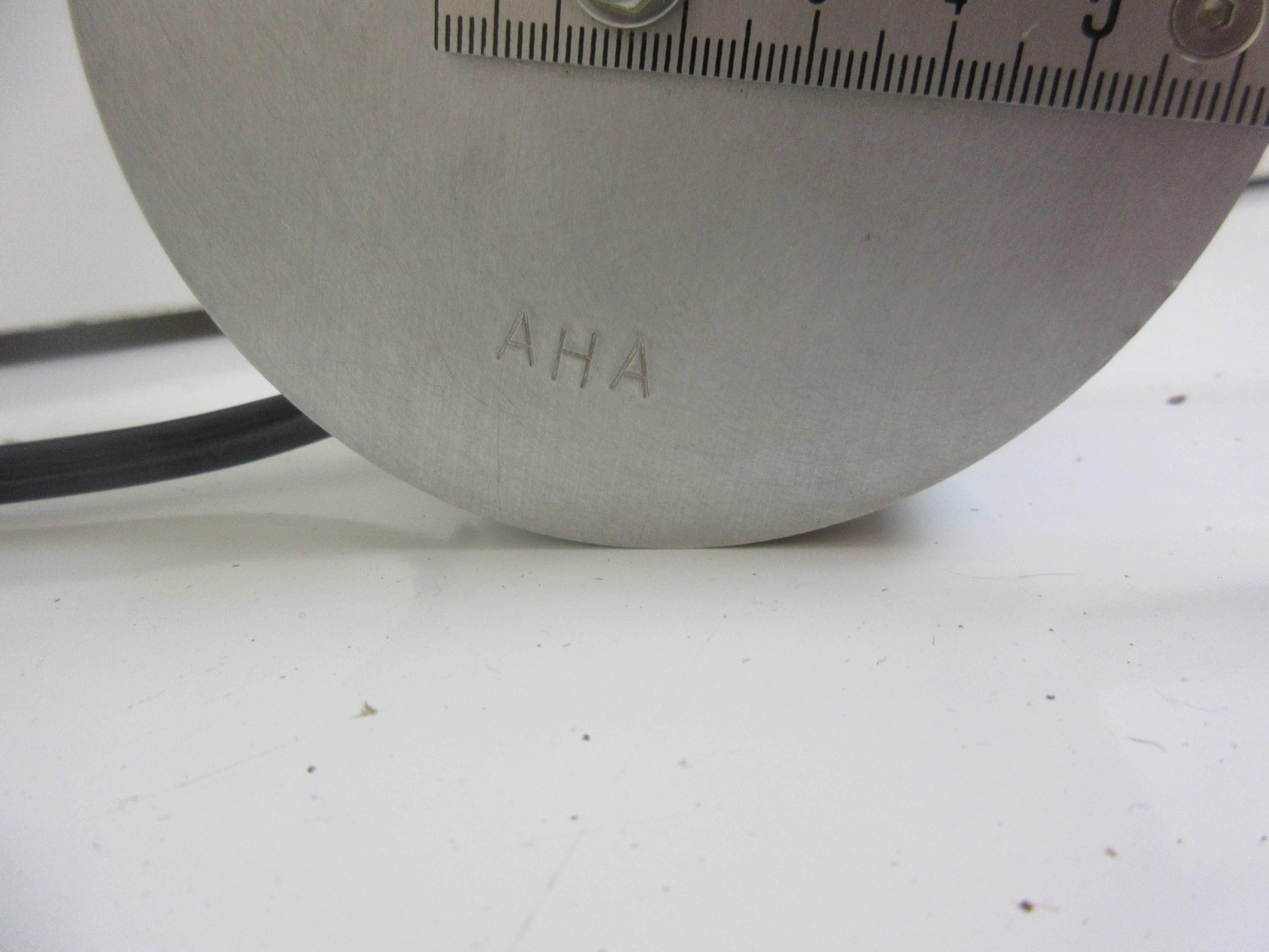 AHA Aluminum Measuring Tape Articulated Lamp In Excellent Condition In Philadelphia, PA