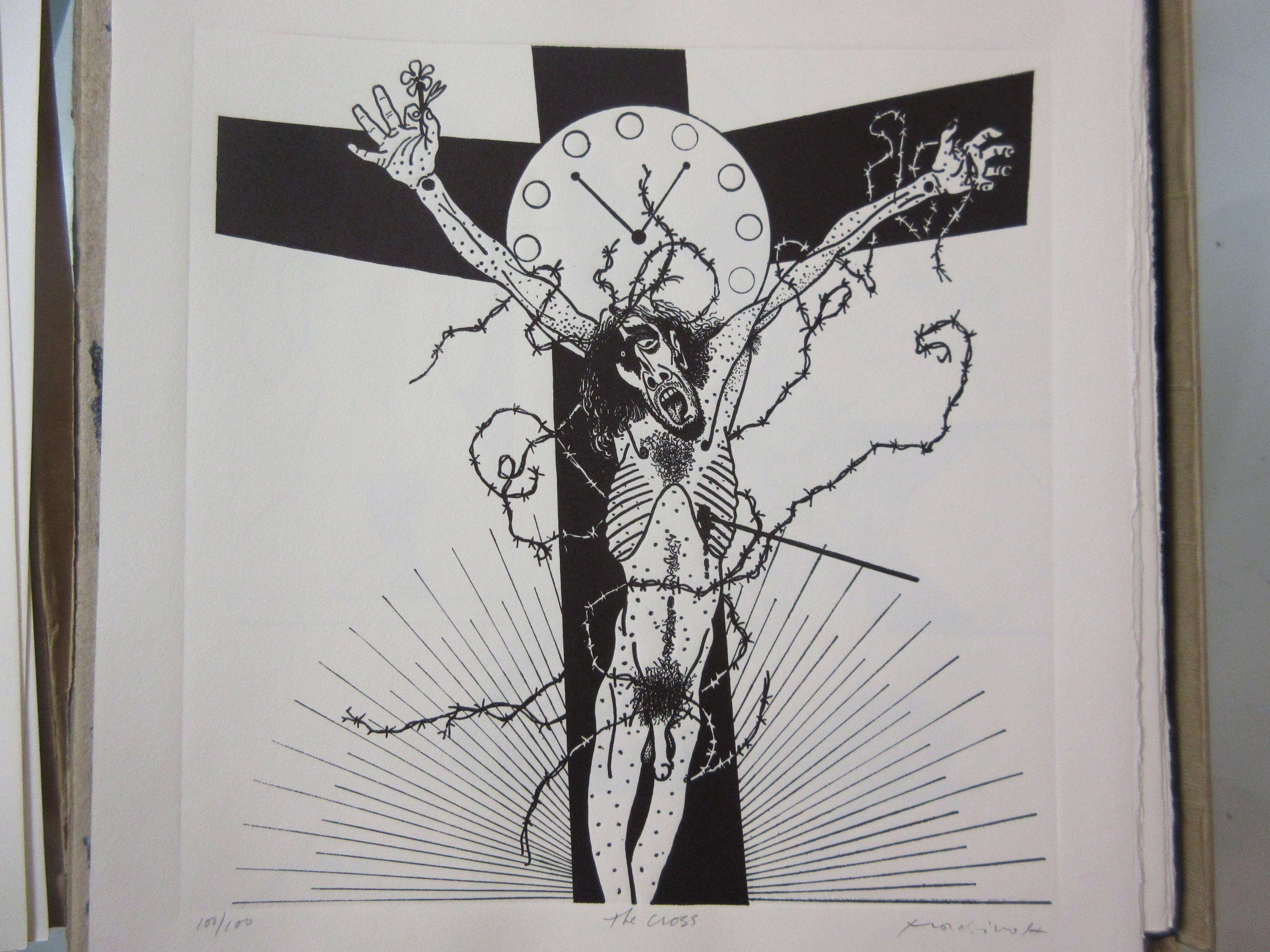 Nicolas Mordvinoff Images of Love Relief Etchings 100/100 For Sale 1