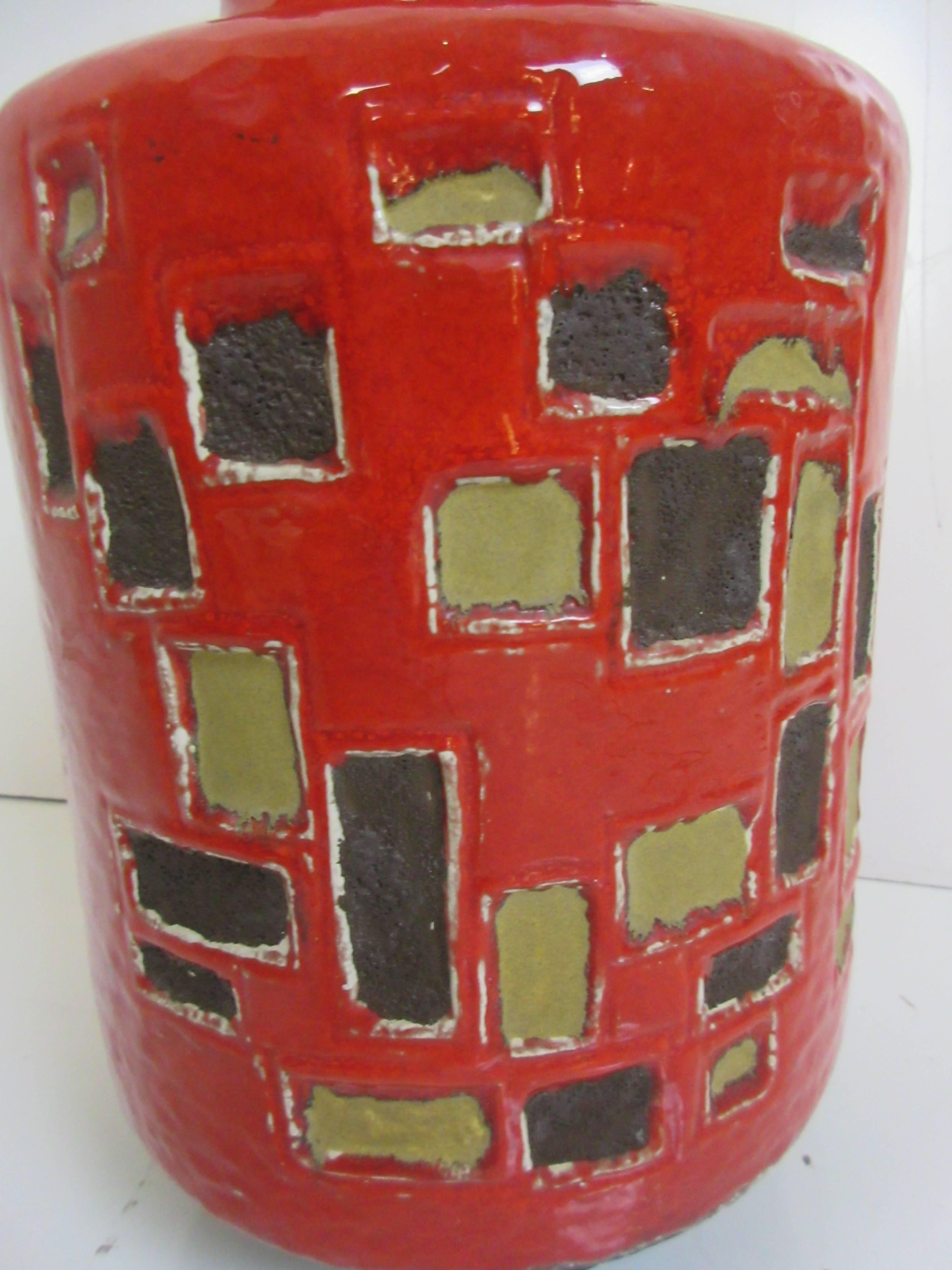 Pottery West German Vase by Scheurich