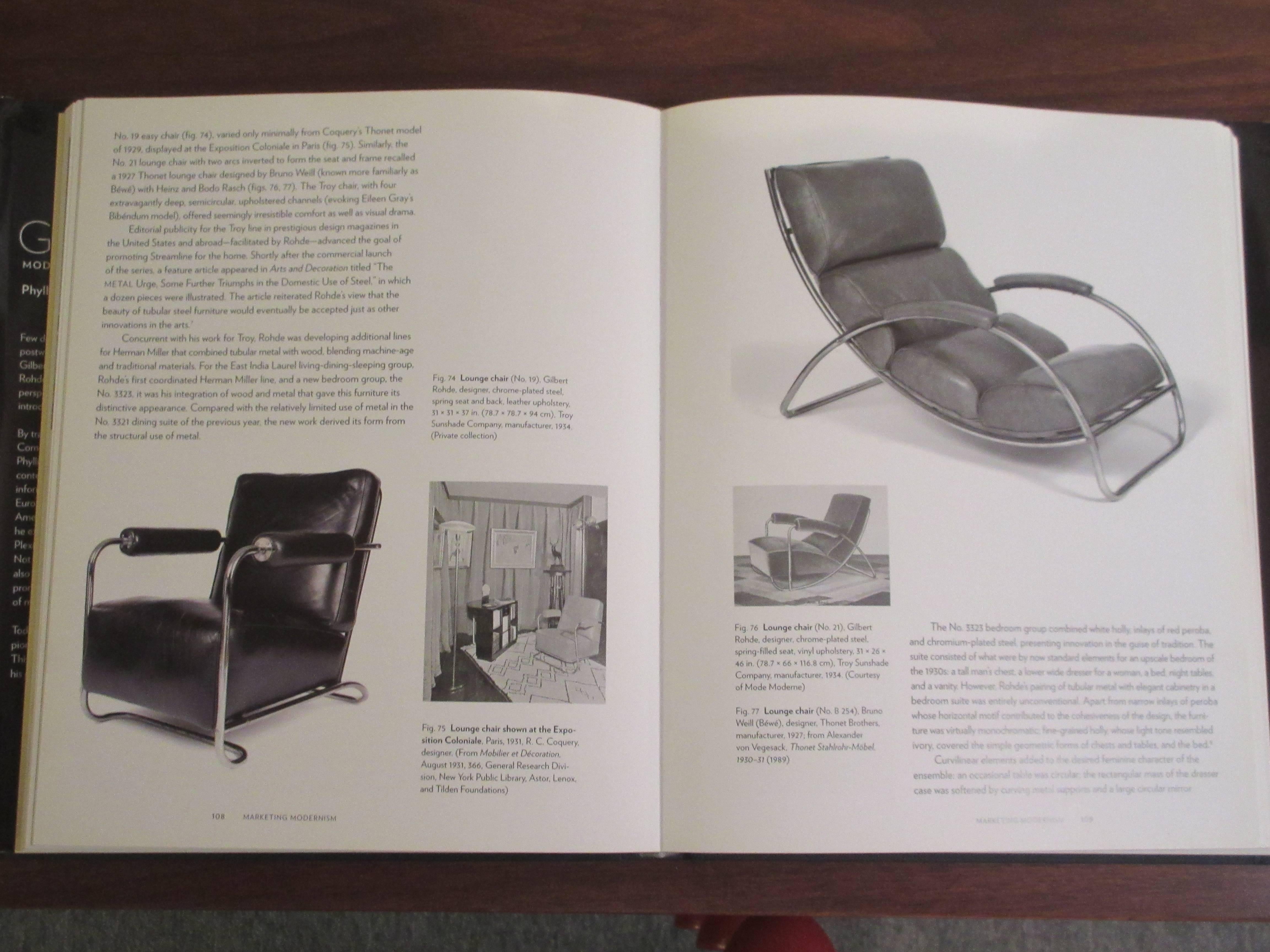 Gilbert Rohde for Troy Sunshade 1934 Lounge Chair 1