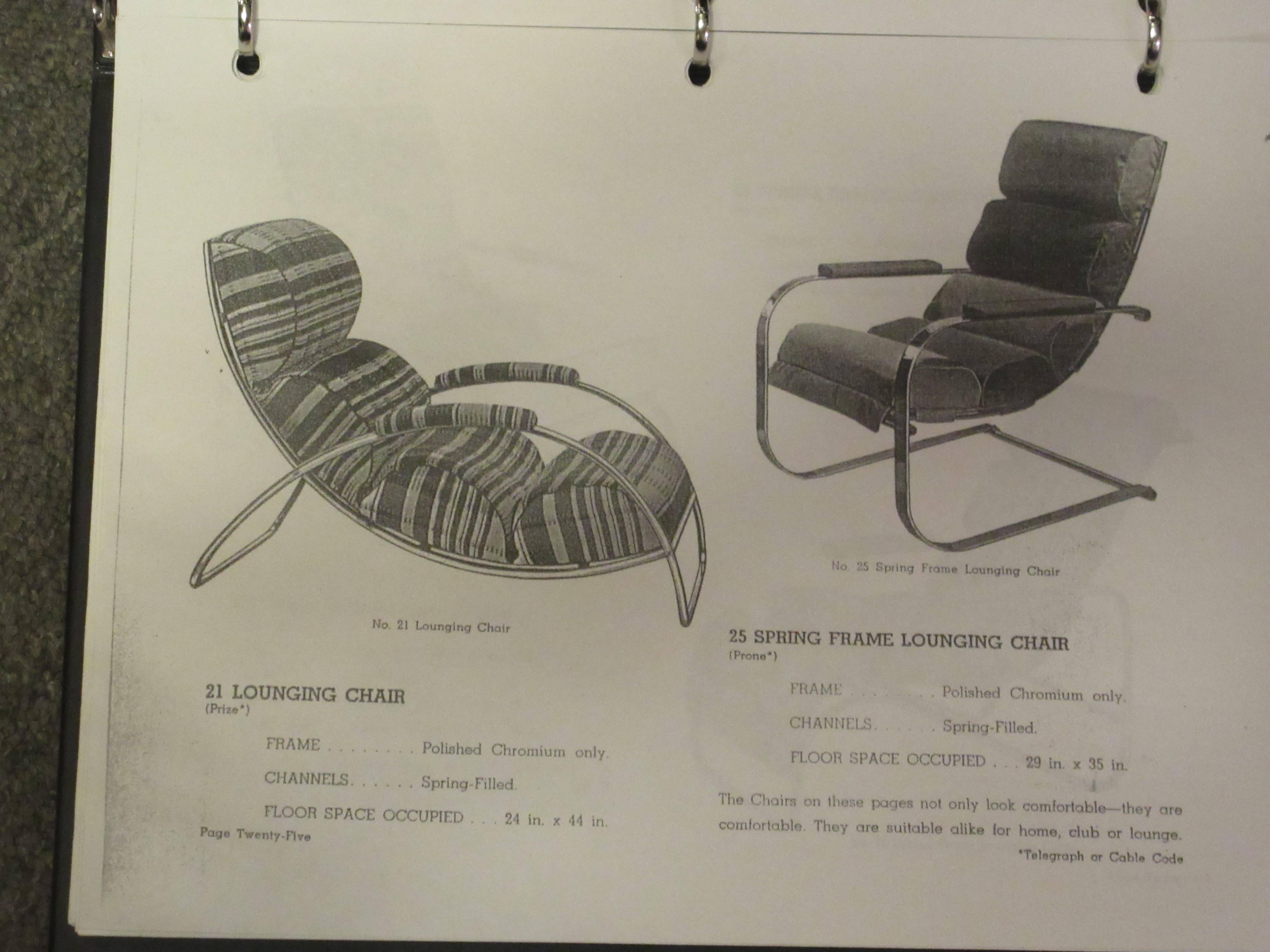 Gilbert Rohde for Troy Sunshade 1934 Lounge Chair 2