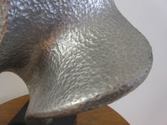 W.D. Wilson Hammered Aluminum Sculpture