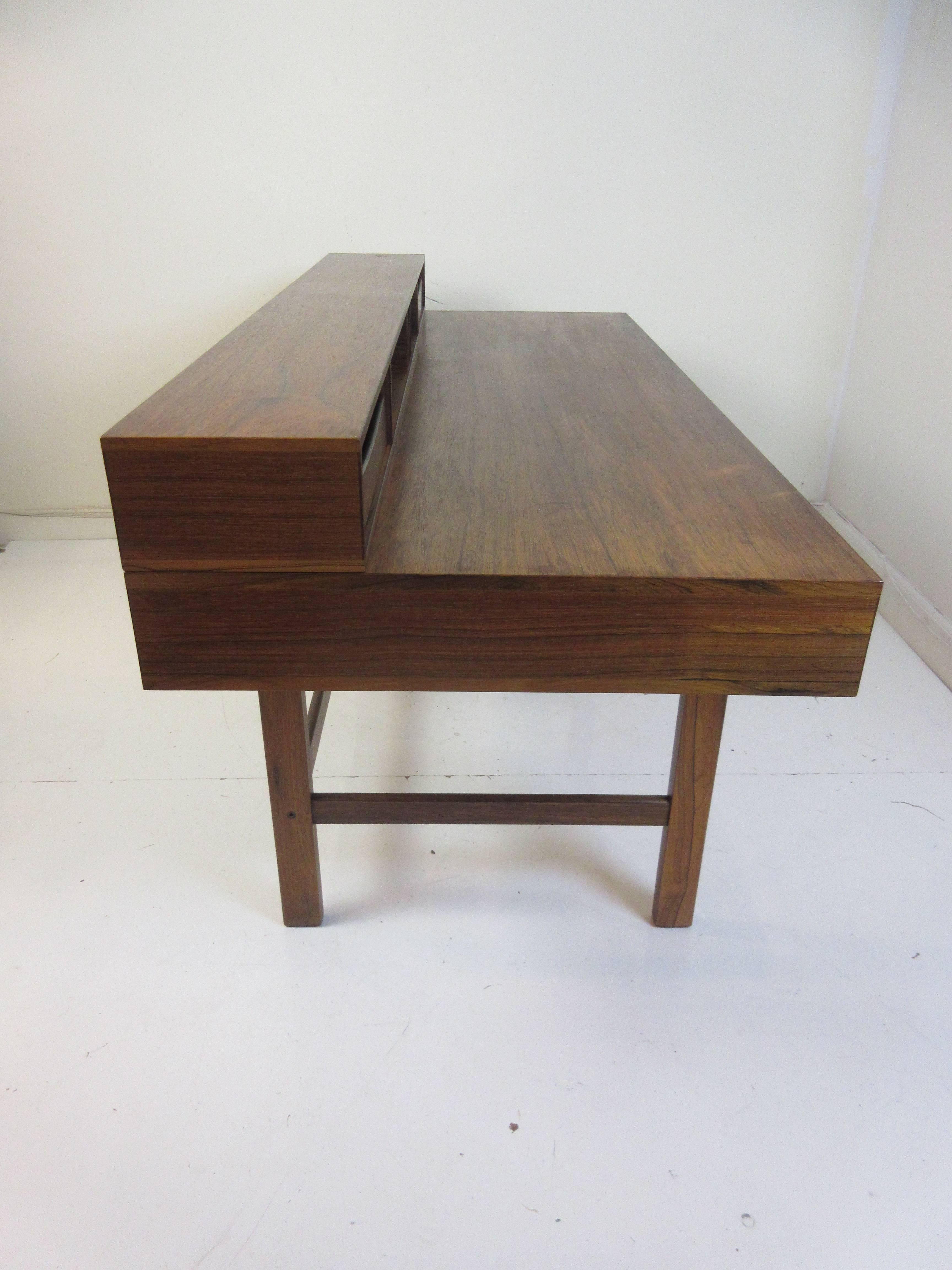 Jens Quistgaard for Lovig in Rosewood Flip Desk 3