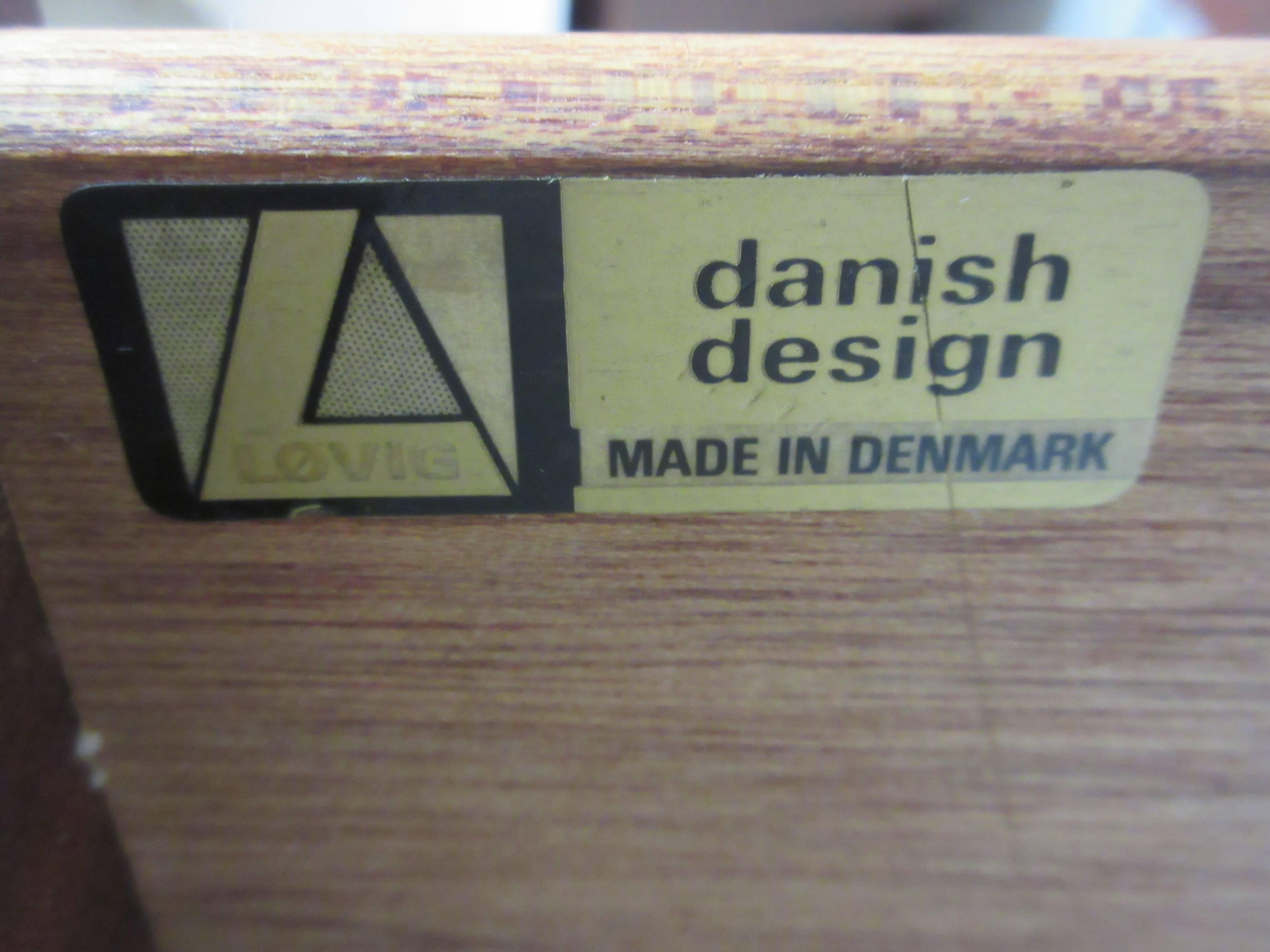 Mid-20th Century Jens Quistgaard for Lovig in Rosewood Flip Desk