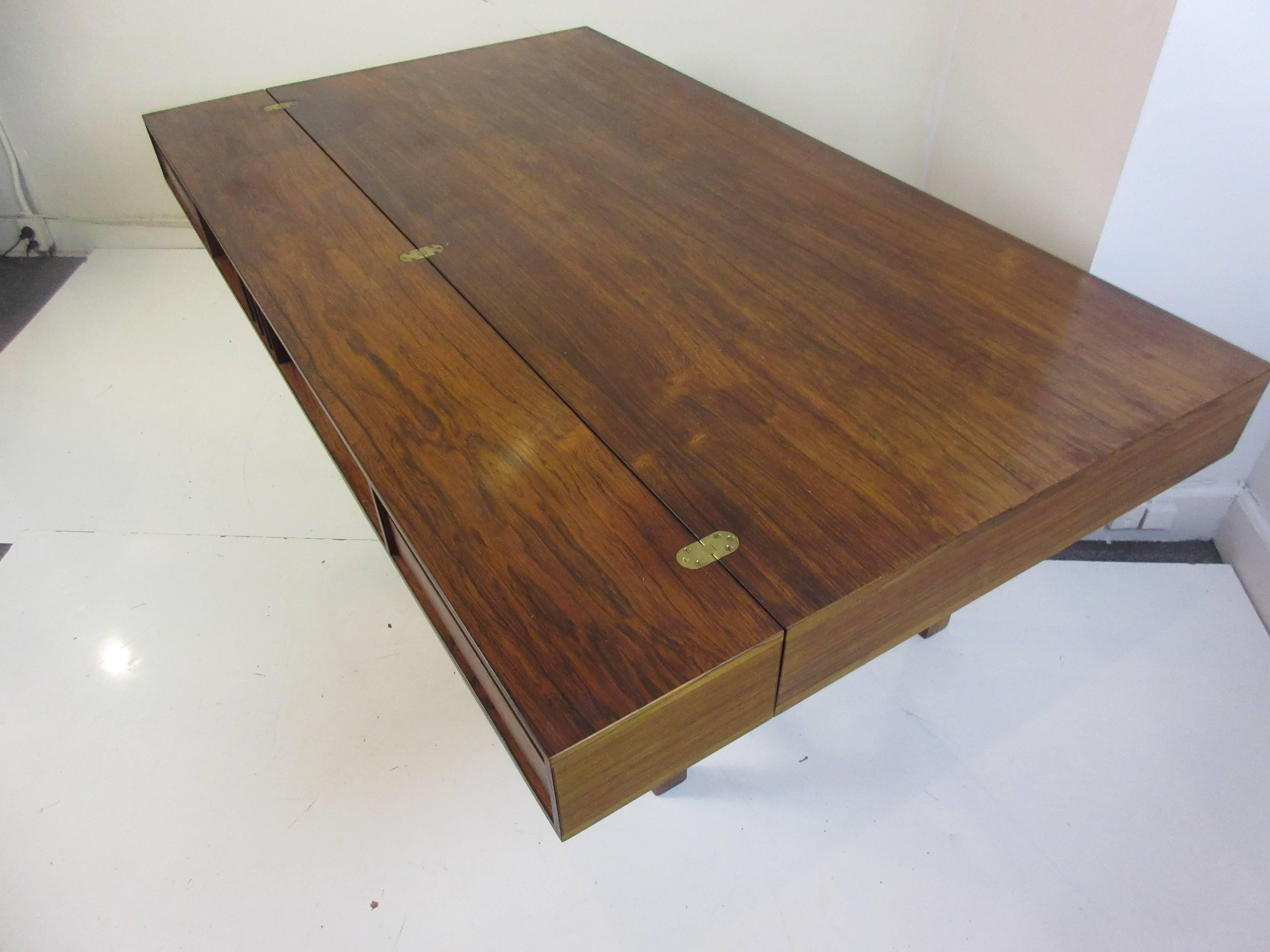 Jens Quistgaard for Lovig in Rosewood Flip Desk 2