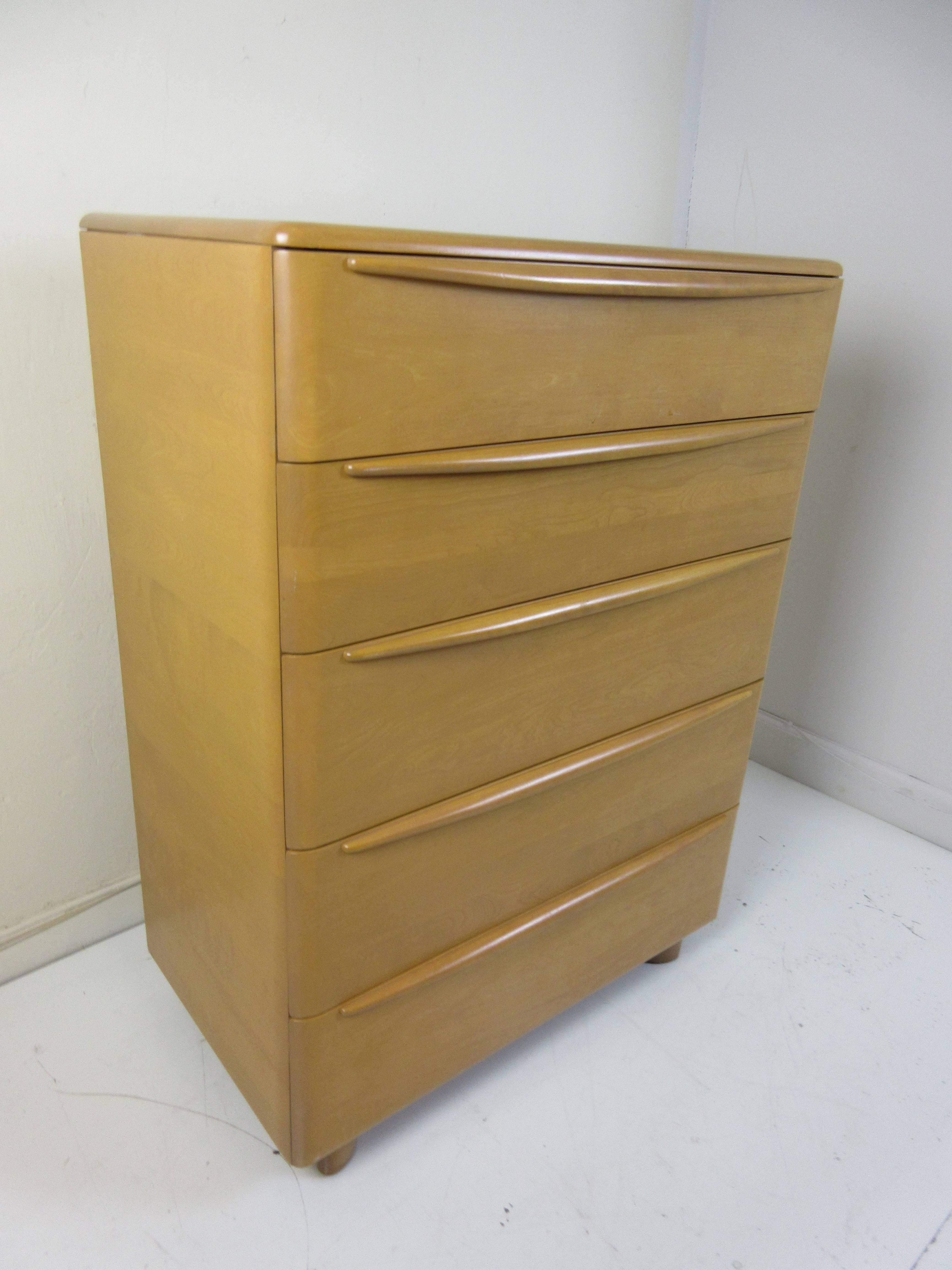 Heywood Wakefield Encore Tall Chest of Drawers 1