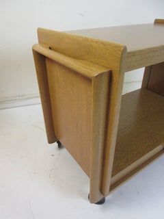 Brown and Saltman John Keal Rolling Bar or Tea Cart