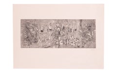 Carpeta de Roberto Matta «Le Verbo Hommérica» con 6 grabados firmados y numerados, 1987