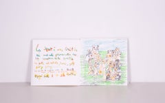 Roberto Matta Musik-Foot artist’s book with 8 lithographs, 1990