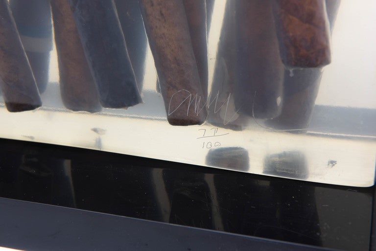 Arman Zigarren-Skulptur im Zustand „Gut“ im Angebot in West Palm Beach, FL