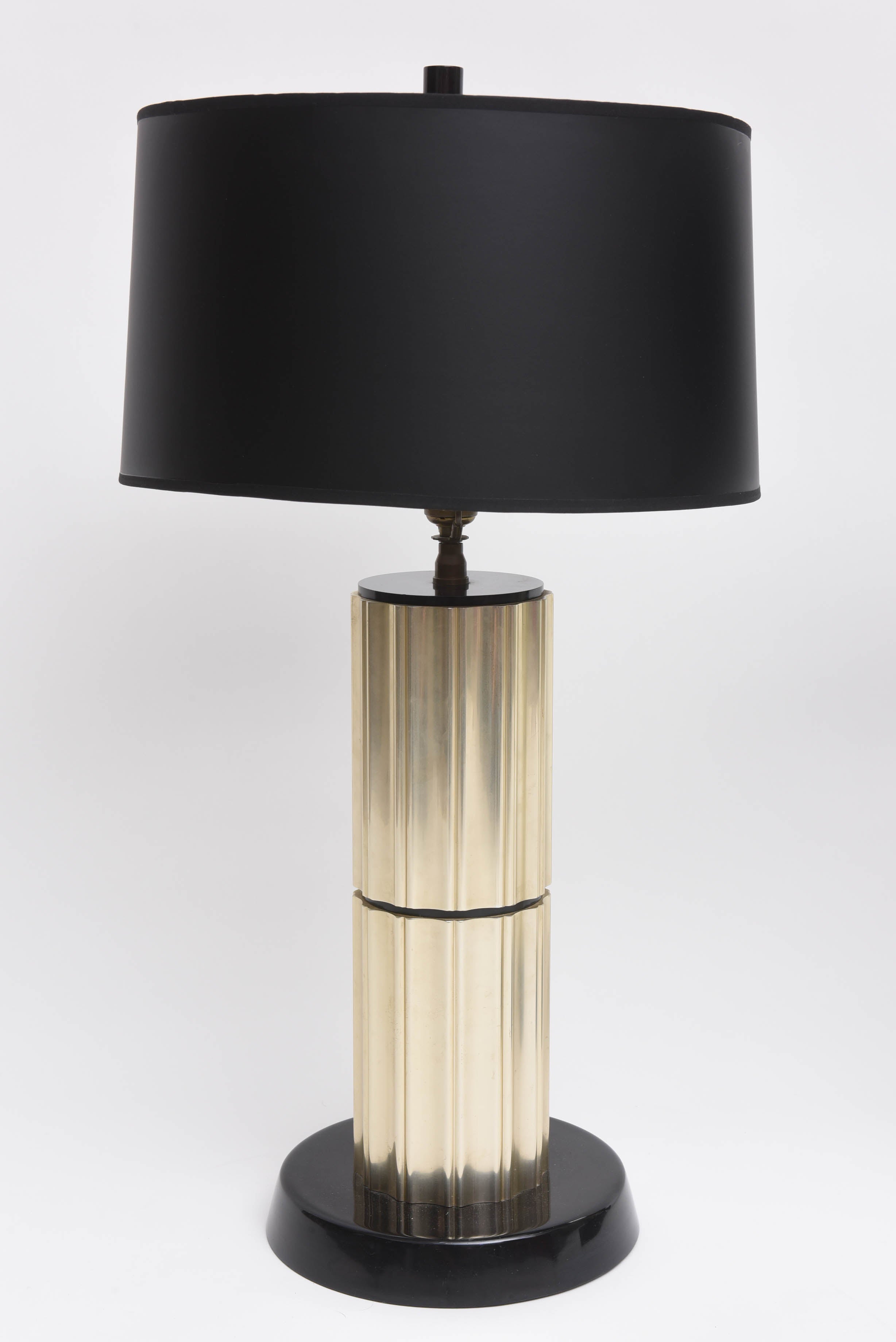 Mid-20th Century Paul Hanson Column Lamps For Sale