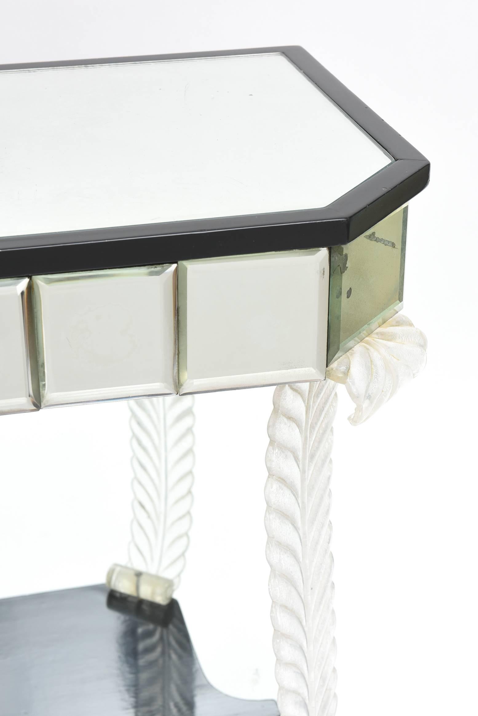 Mid-20th Century Grosfeld House 'Glassics' End Tables or Night Stands For Sale