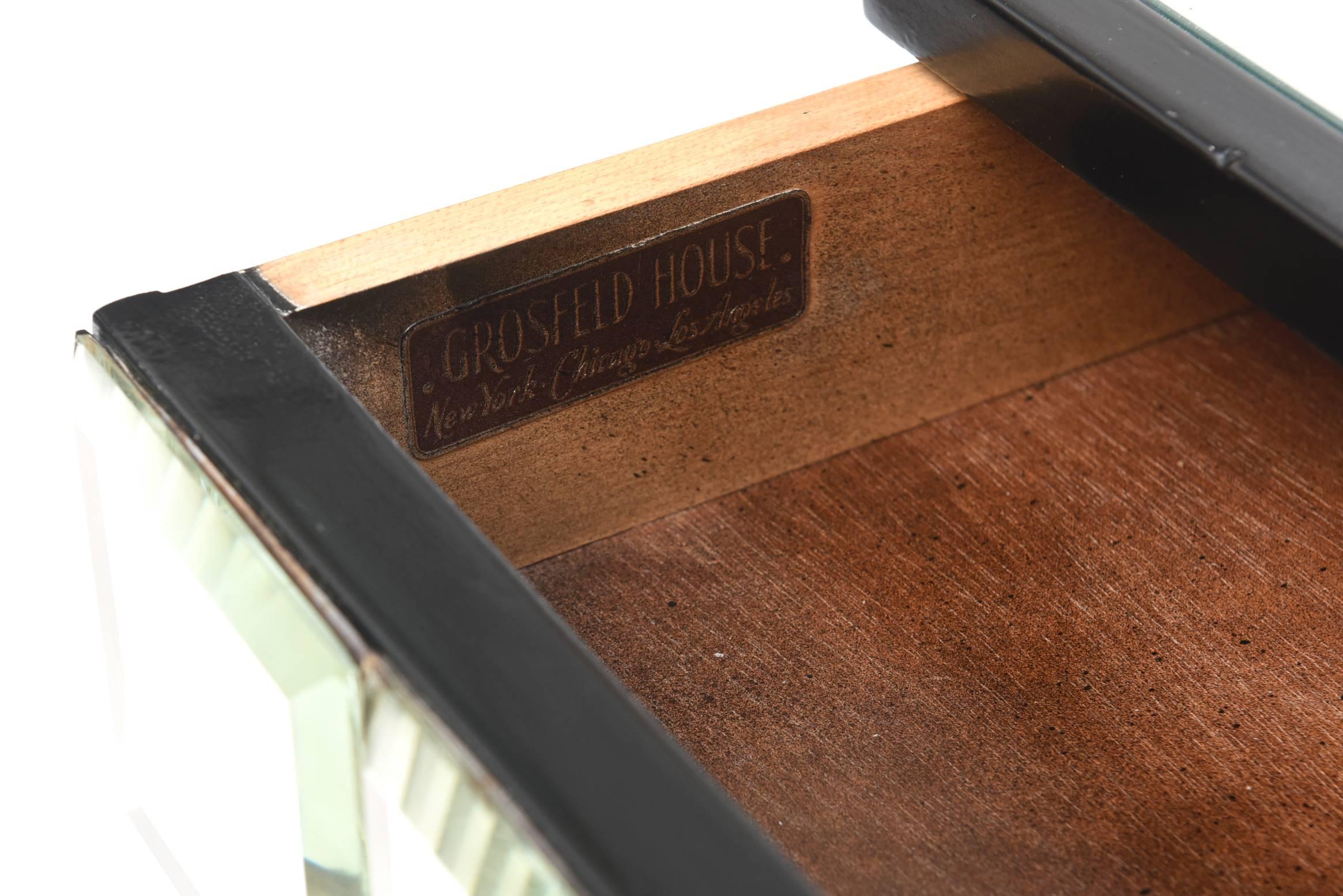Grosfeld House 'Glassics' End Tables or Night Stands 1