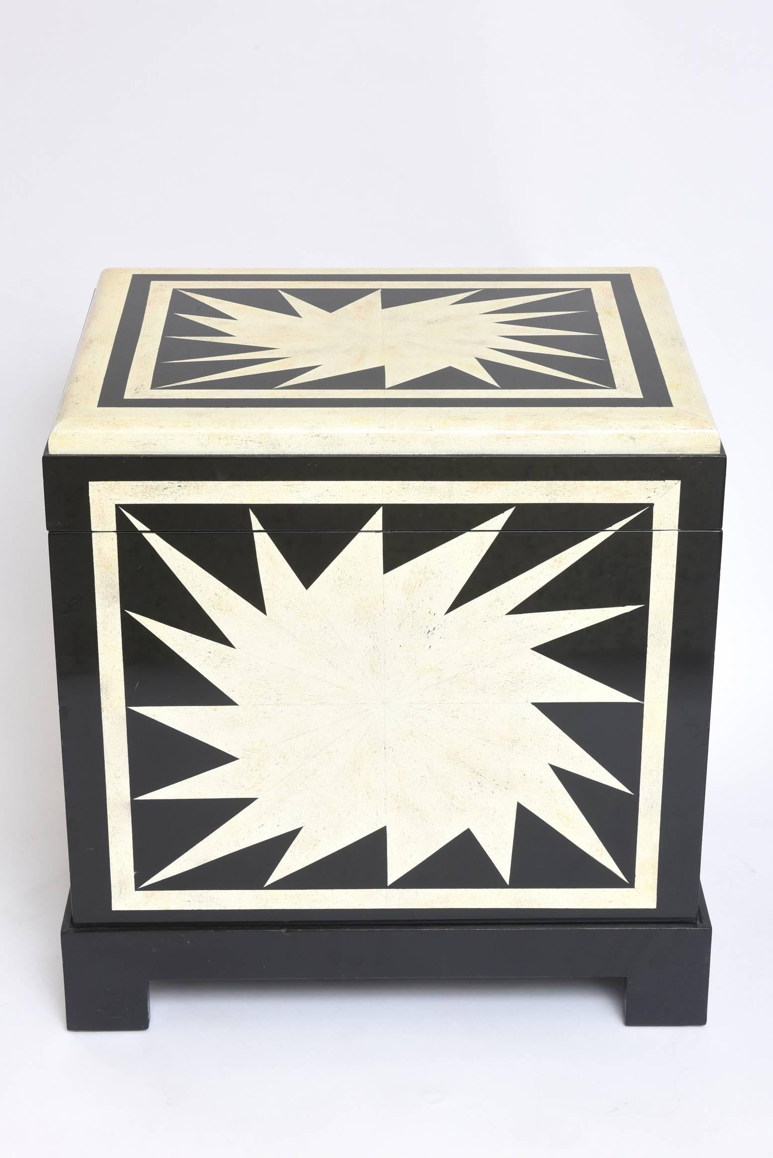 Wood Karl Springer Kyoto Box/ Side Table