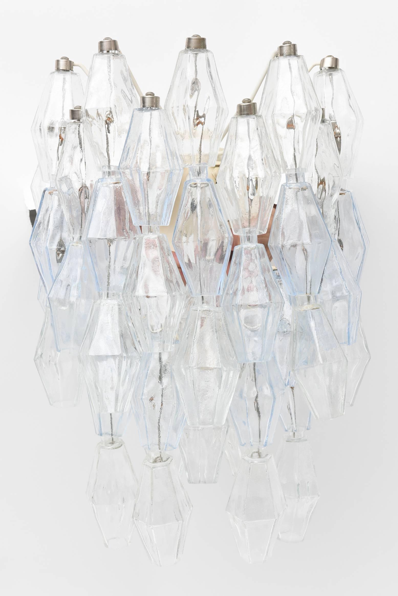 Italian Carlo Scarpa Polyhedral Sconces