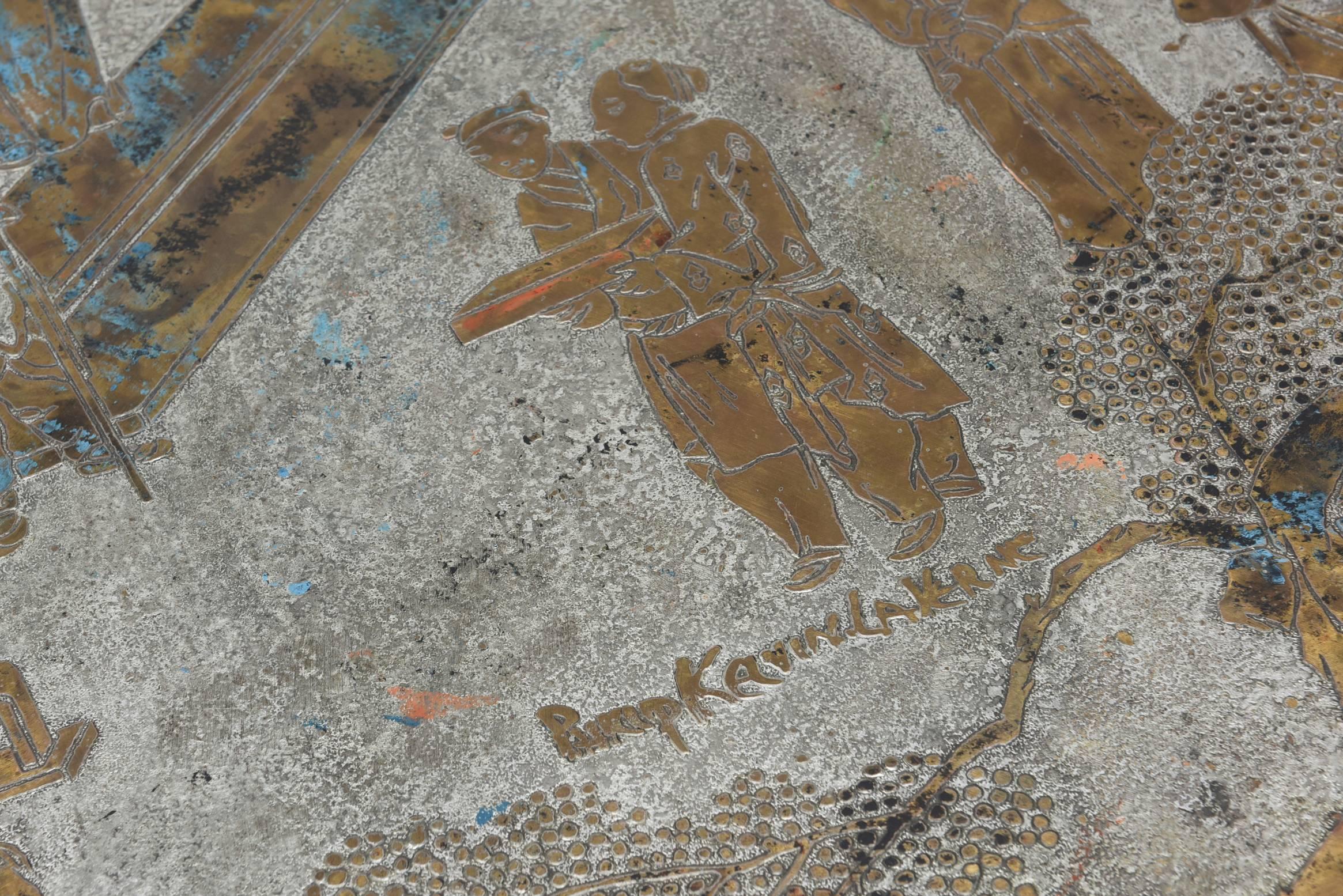 An extremely rare example of the Chan pattern executed in a square 42