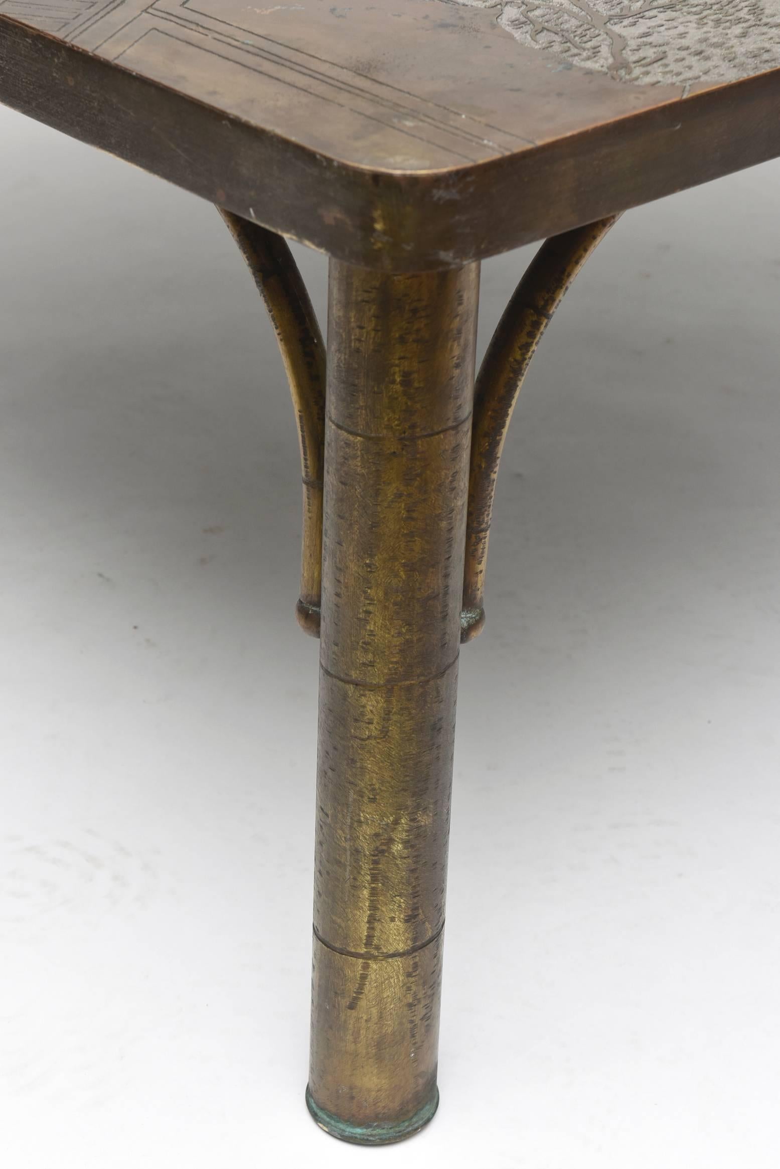 Philip & Kelvin Laverne Chan Table In Good Condition In West Palm Beach, FL