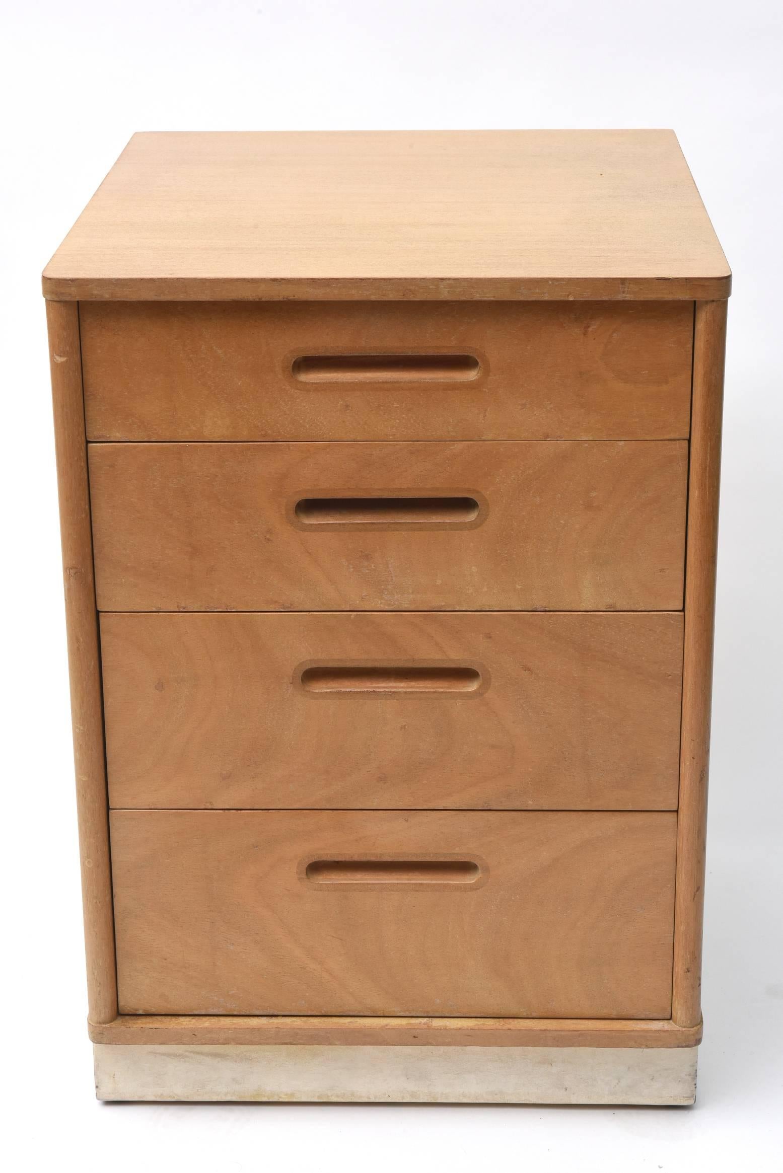 Edward Wormley nightstands or chest of drawers.
Manufactured by Dunbar.