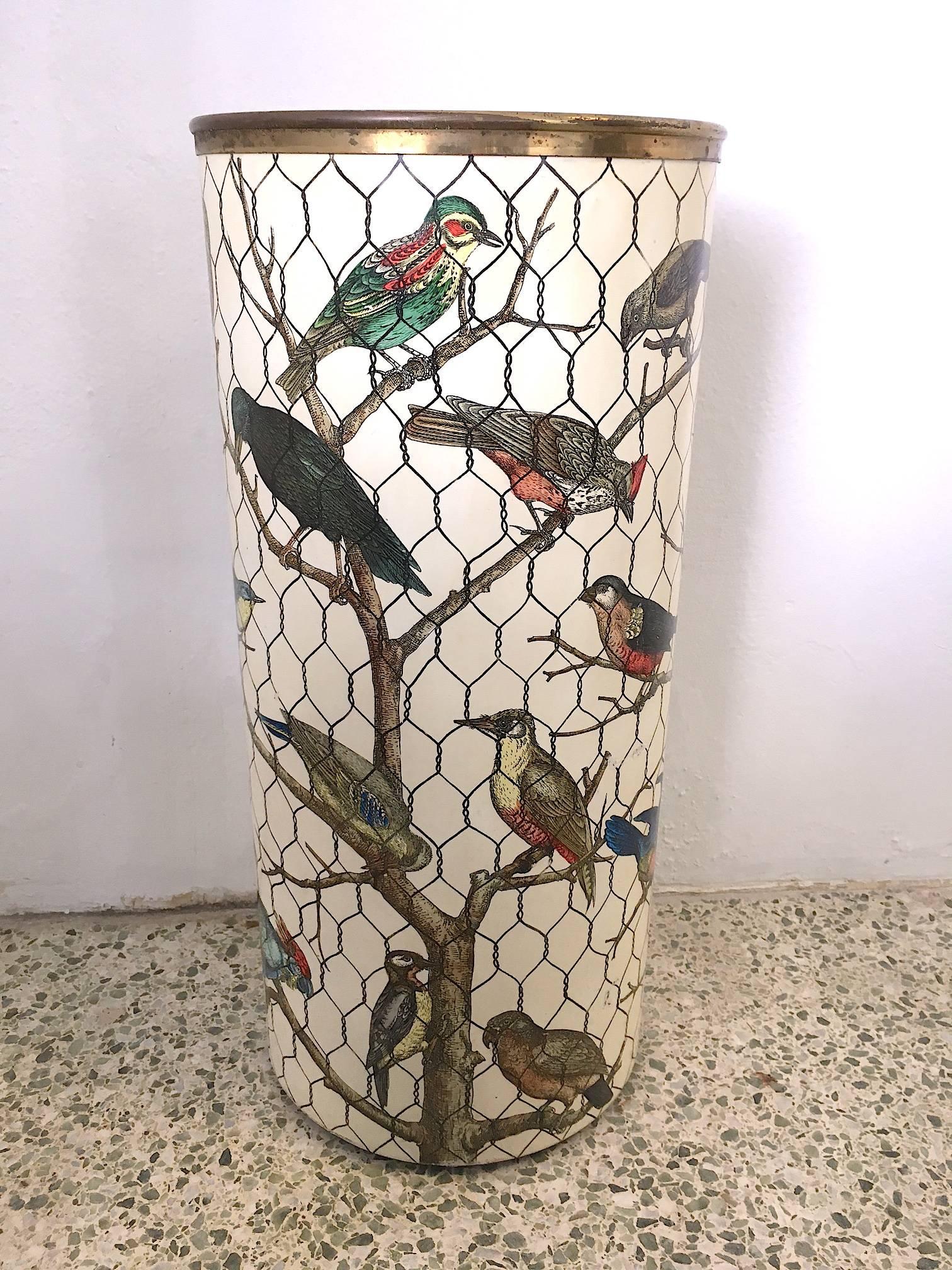 Italian Rare Piero Fornasetti Umbrella Stand