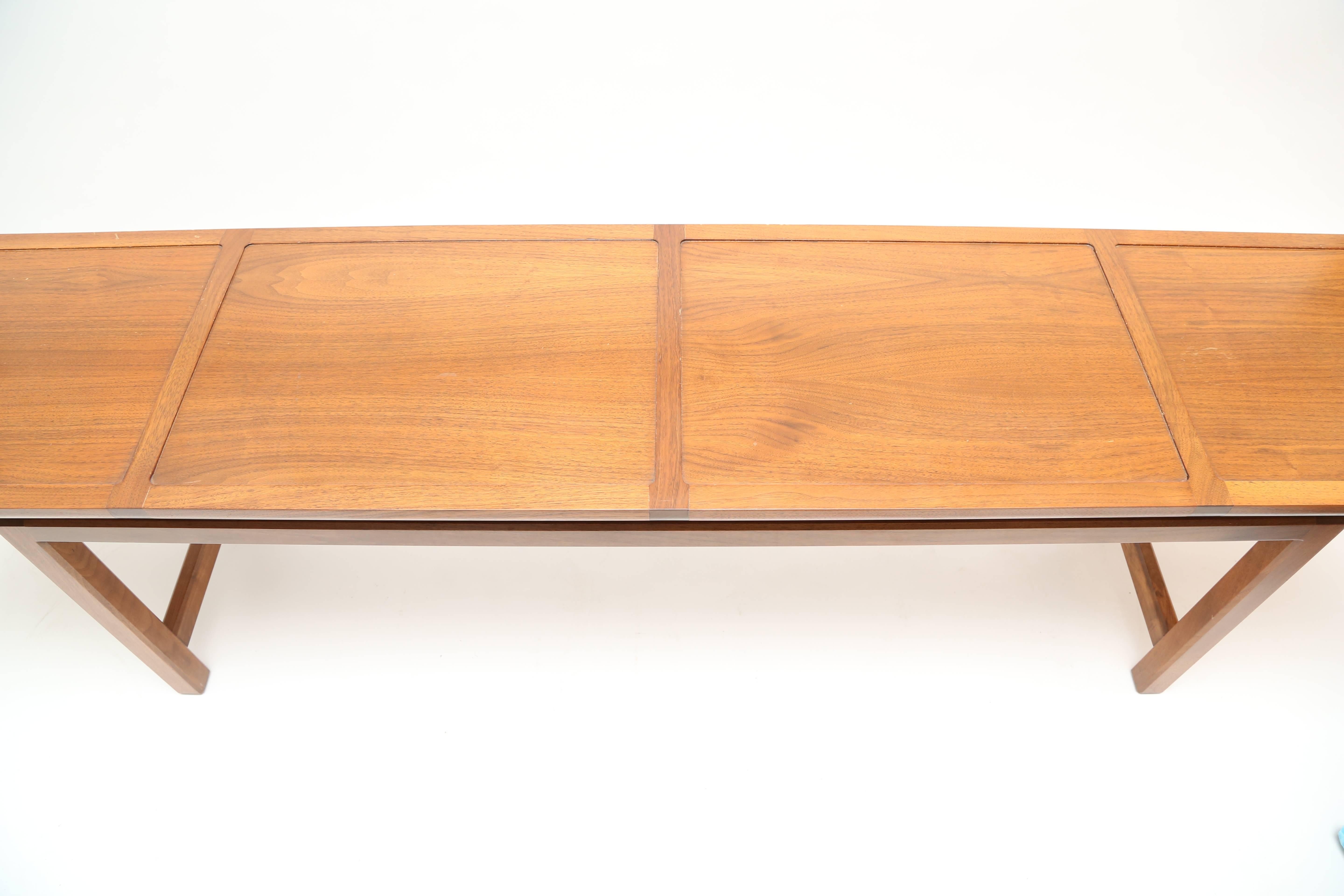 Paul Laszlo attributed low console. Elegant form and design.