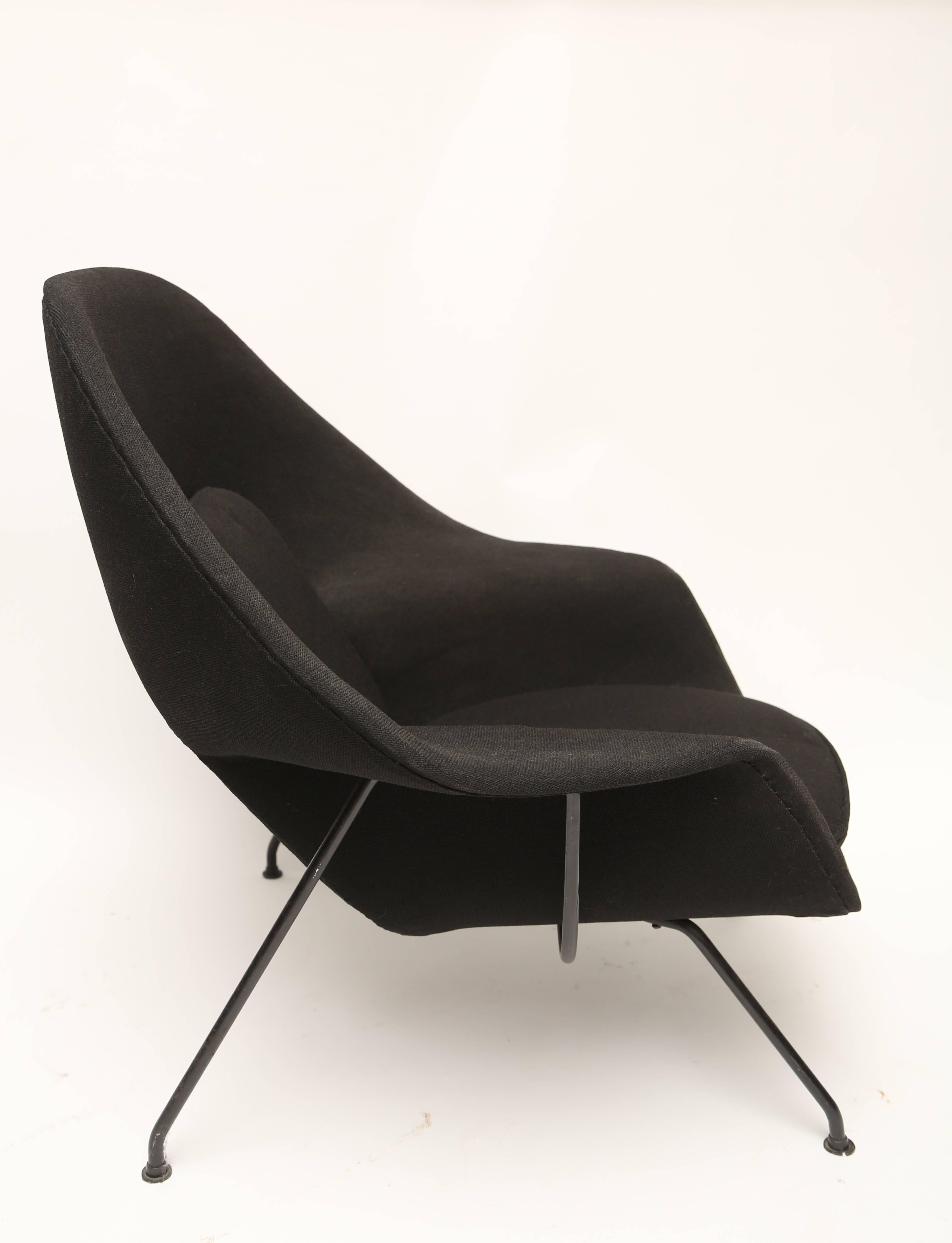 knoll womb chair and ottoman