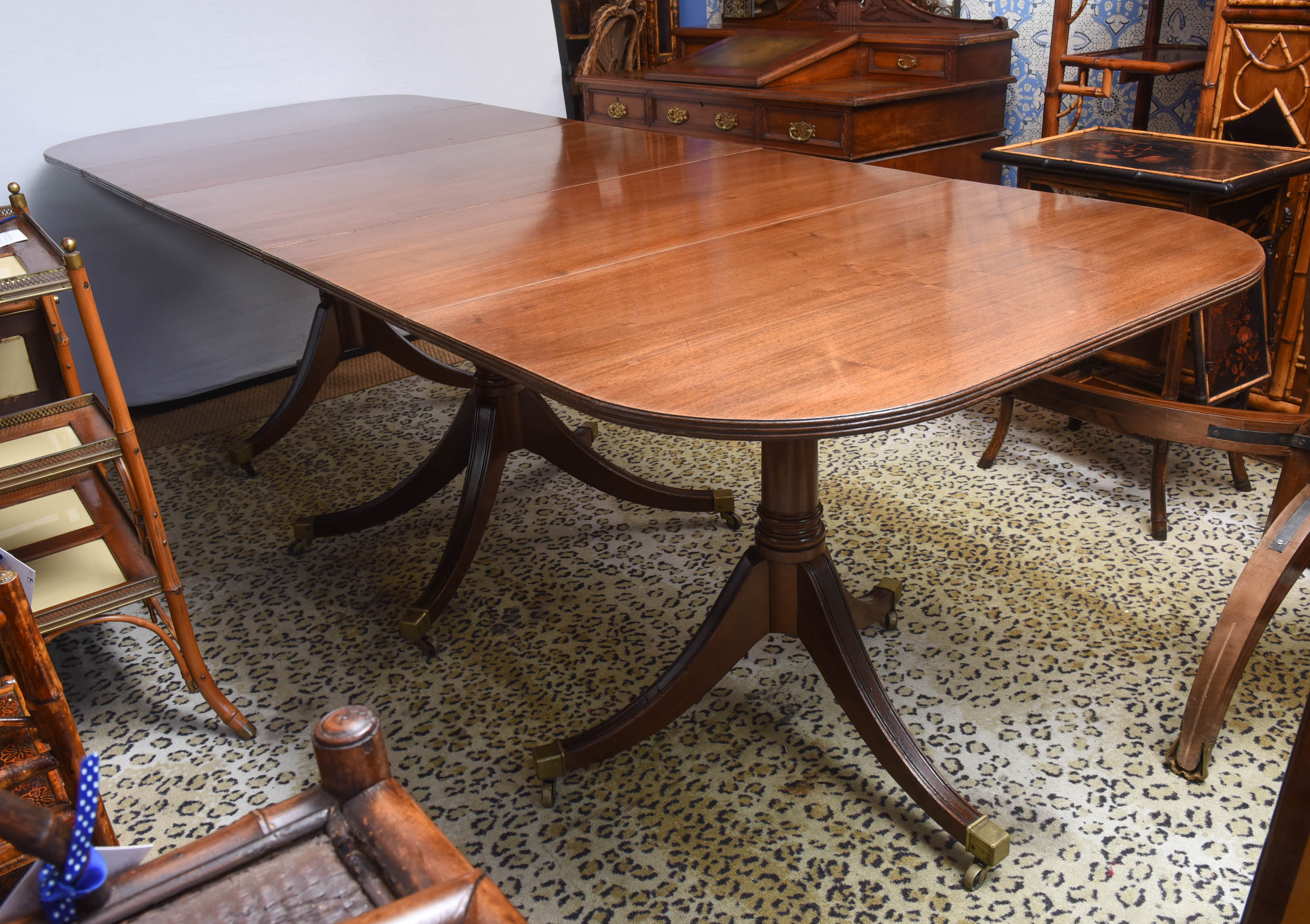 English Dining Table in Regency Style