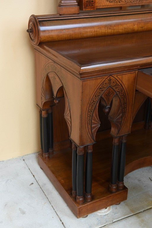 Superb 19th Century Moorish Side Vanity Cabinet 3