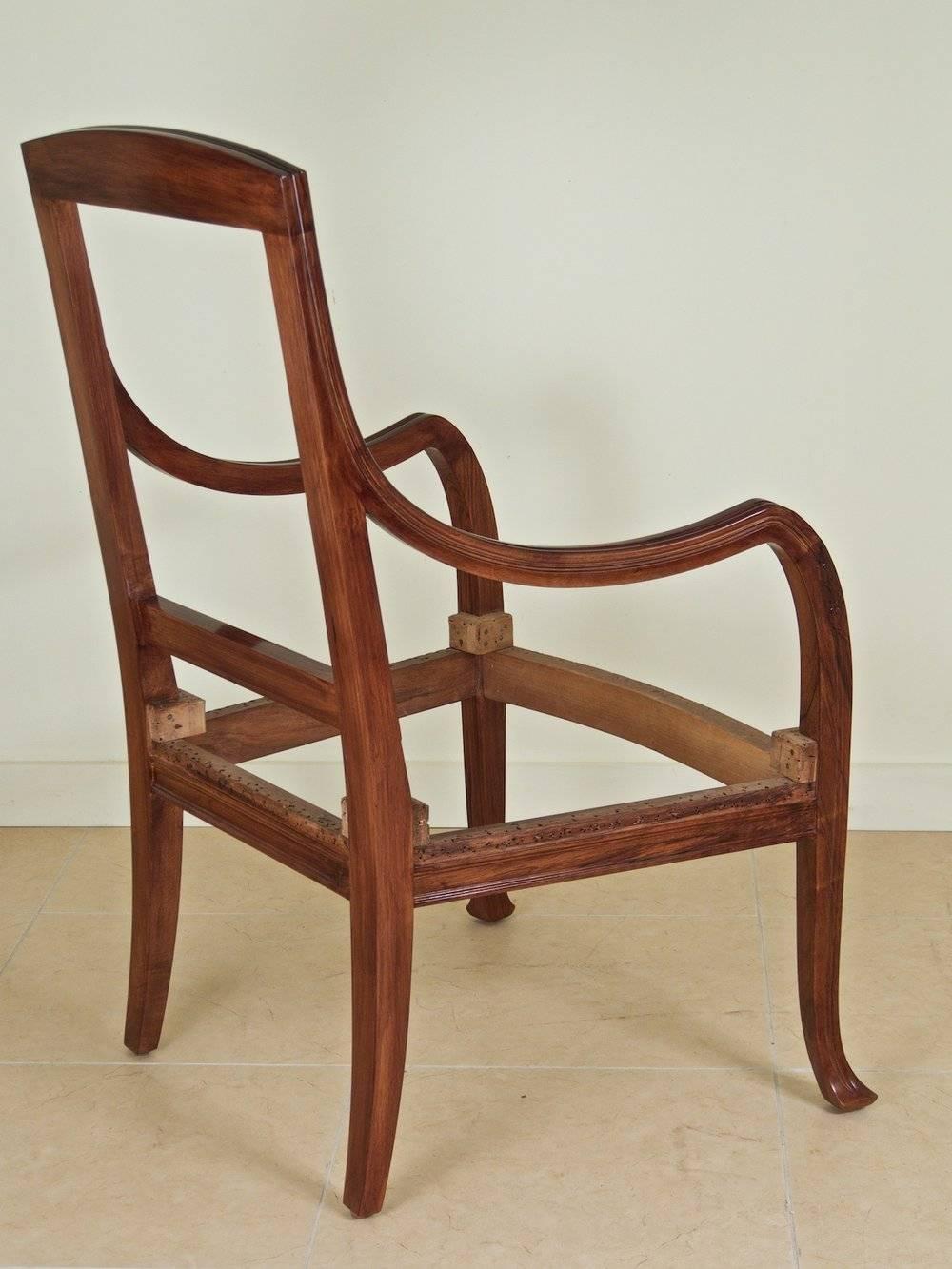 Début du 20ème siècle Abel Landry - Paire de fauteuils Art nouveau en vente