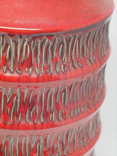 Vase monumental en céramique allemande