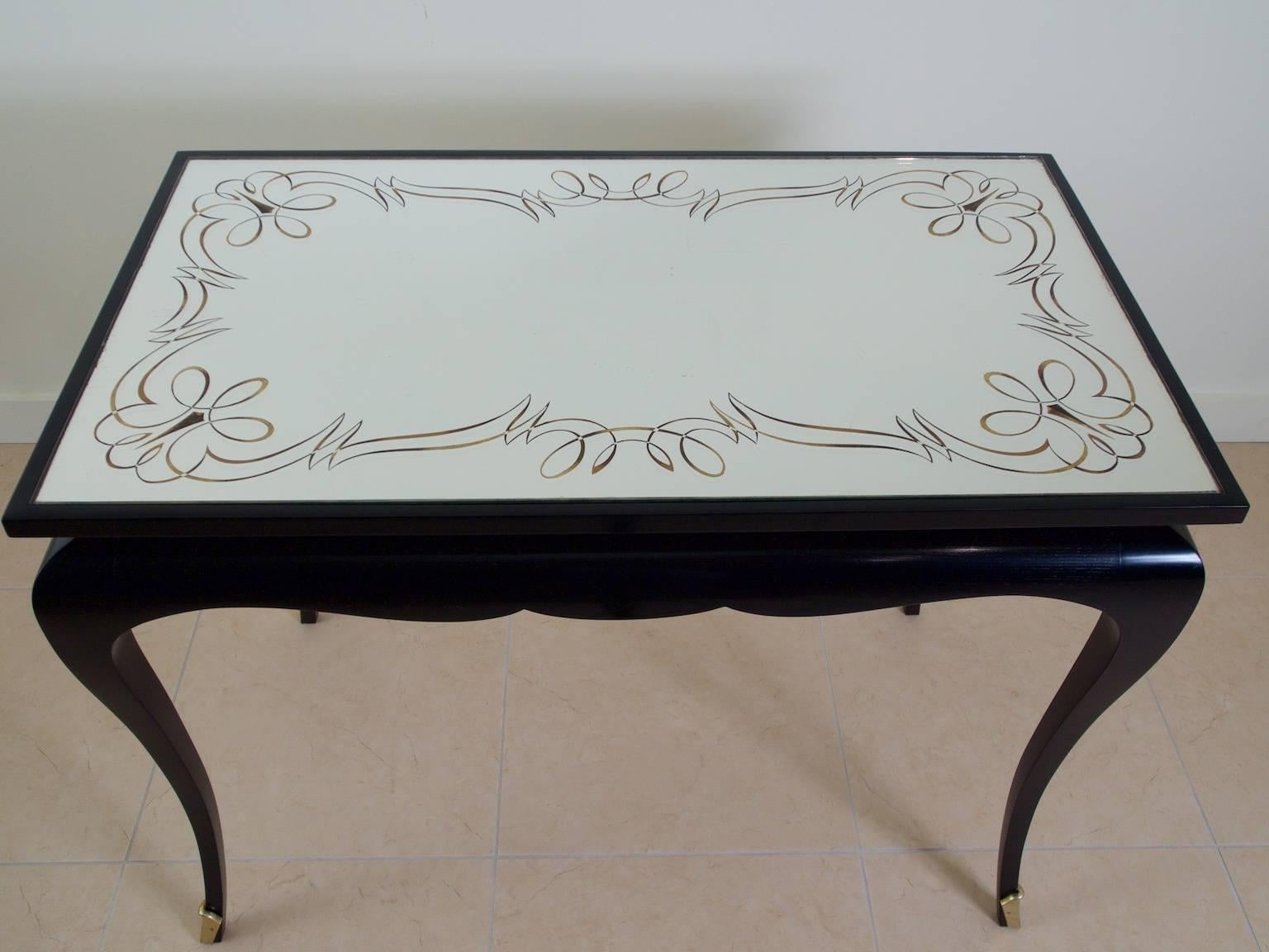 French André Arbus Center Table or Salon or Writing Table