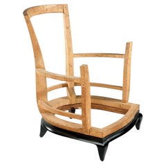 Paire de fauteuils/fauteuils club « René Prou » des années 40
