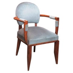 Jean Pascaud French Art Deco pair of armchairs. circa 1935