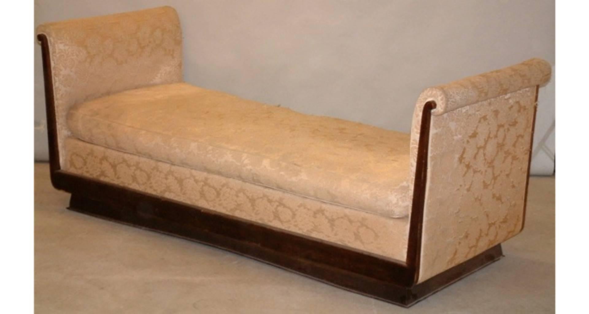 French Dominique Meridian, Daybed or Sofa For Sale